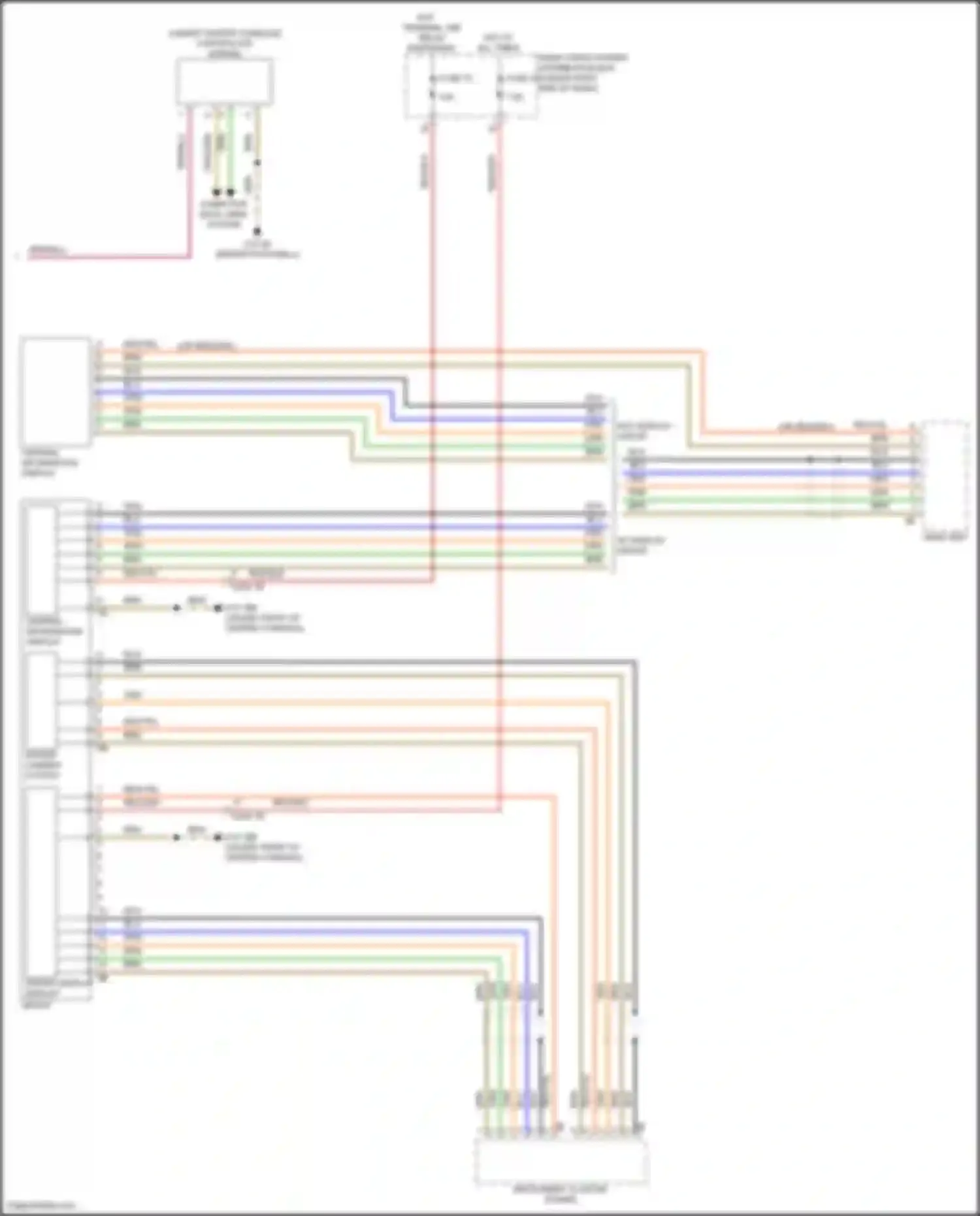 X6 BMW G06 facelift (2023-2024): Navigation circuit, high level (7 of 7)