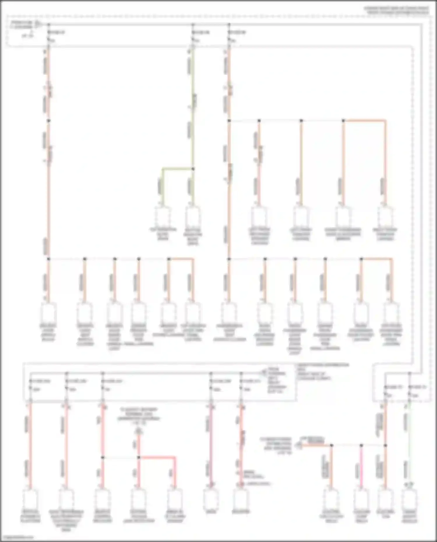 X6 BMW G06 facelift (2023-2024): Power distribution circuit (5 of 10)