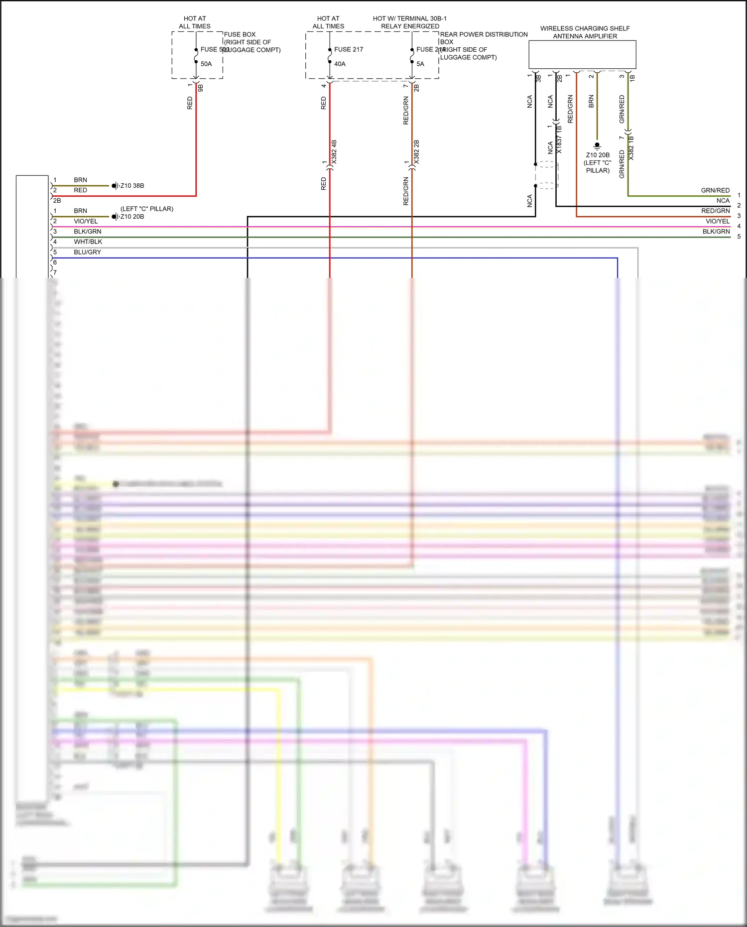 Wiring diagram computer data lines system for BMW X6 G06 facelift (2023-2024) (55 of 103)