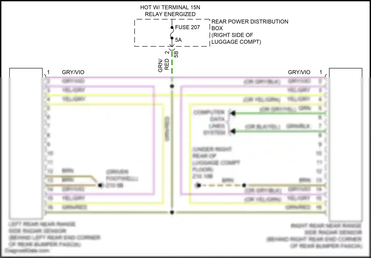 Wiring diagram computer data lines system for BMW X6 G06 facelift (2023-2024) (21 of 103)