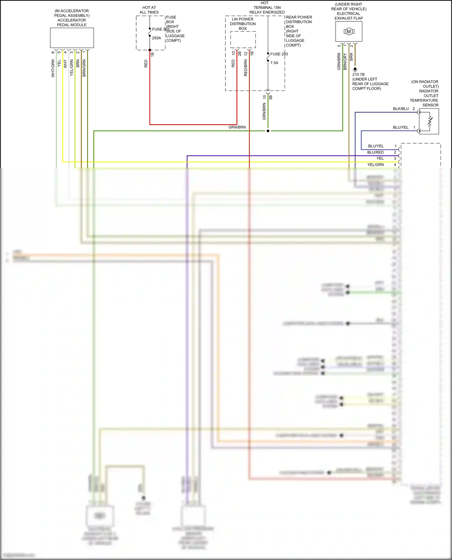 Wiring diagram computer data lines system for BMW X6 G06 facelift (2023-2024) (101 of 103)