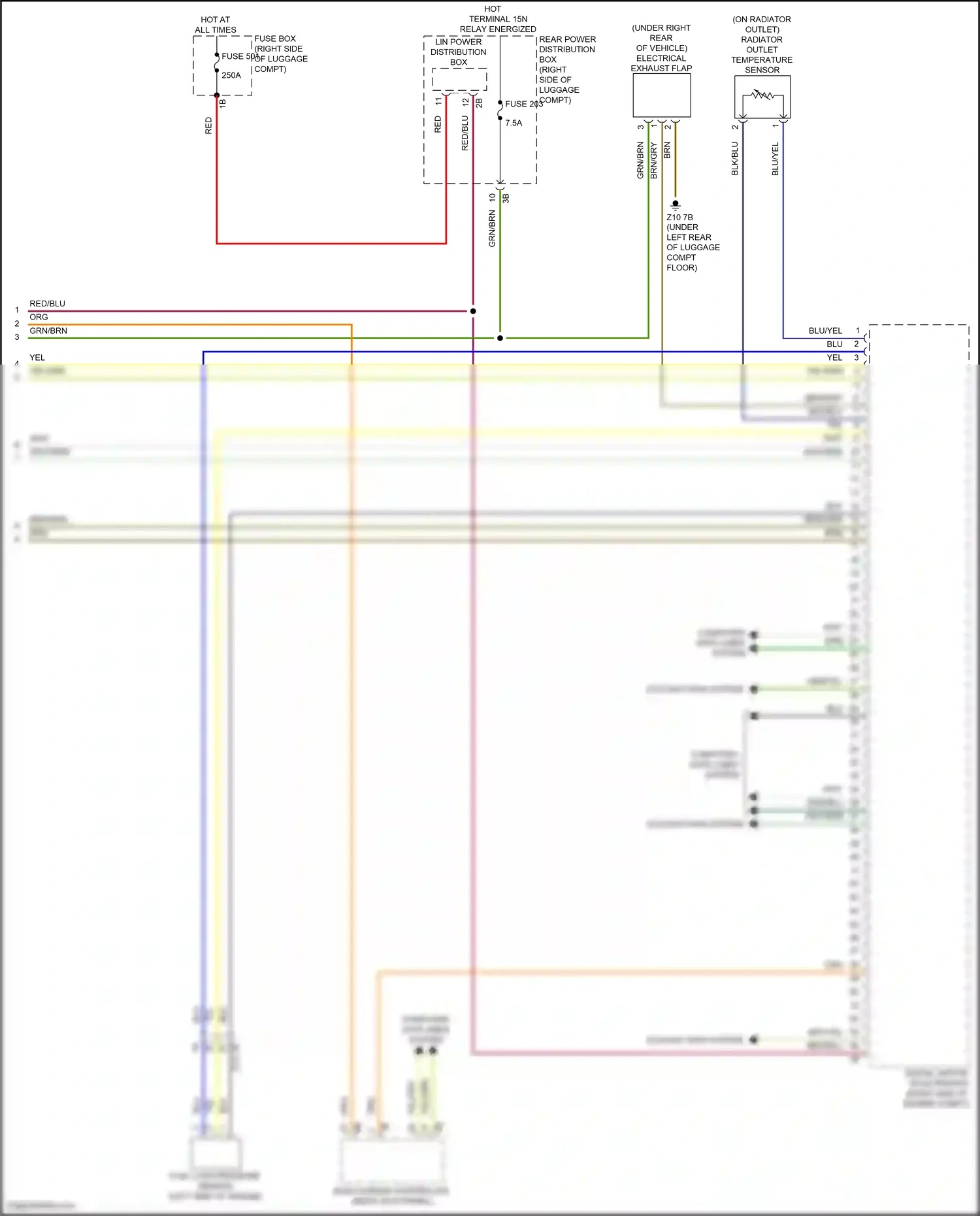 Wiring diagram computer data lines system for BMW X6 G06 facelift (2023-2024) (103 of 103)