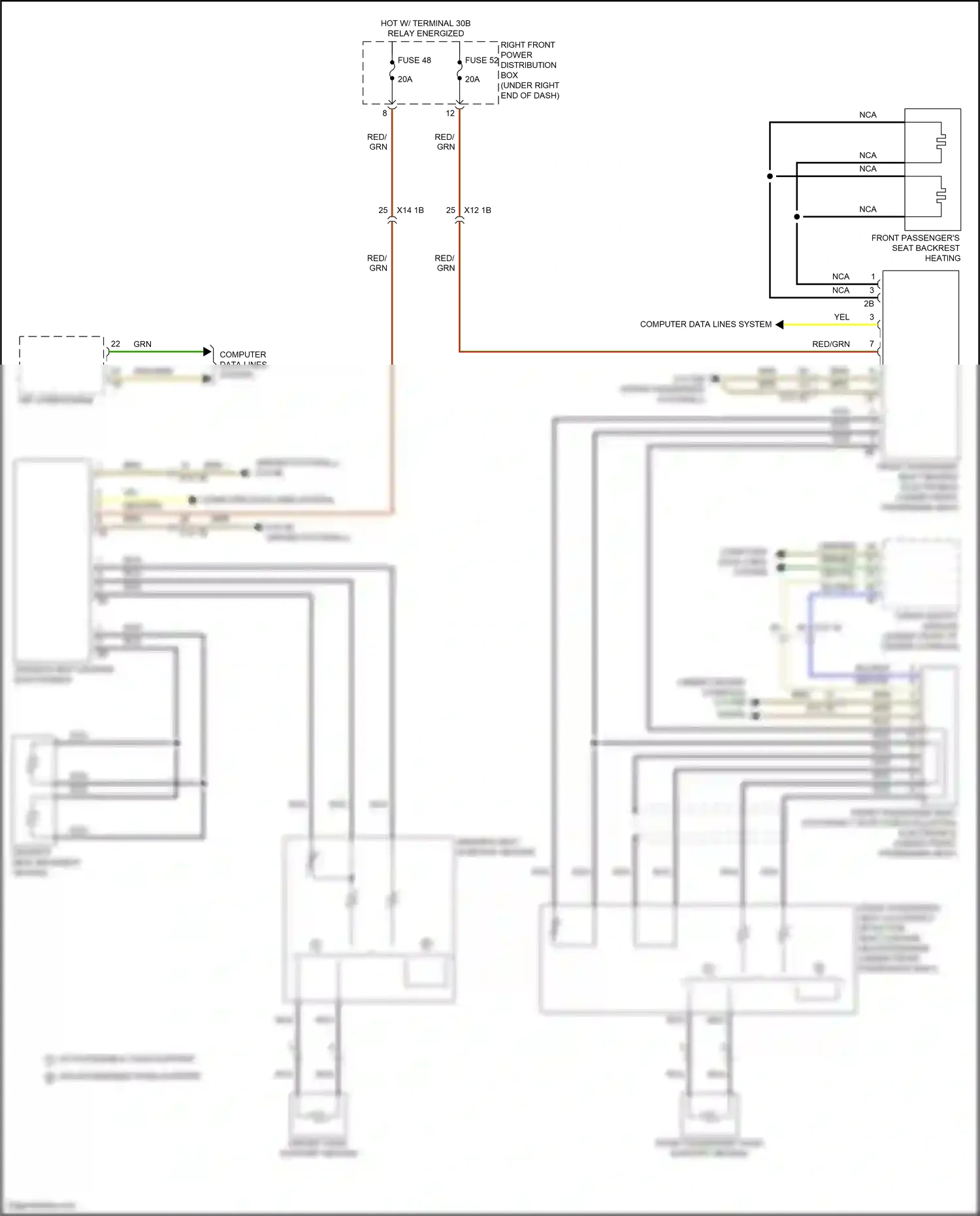 Wiring diagram computer data lines system for BMW X6 G06 facelift (2023-2024) (35 of 103)