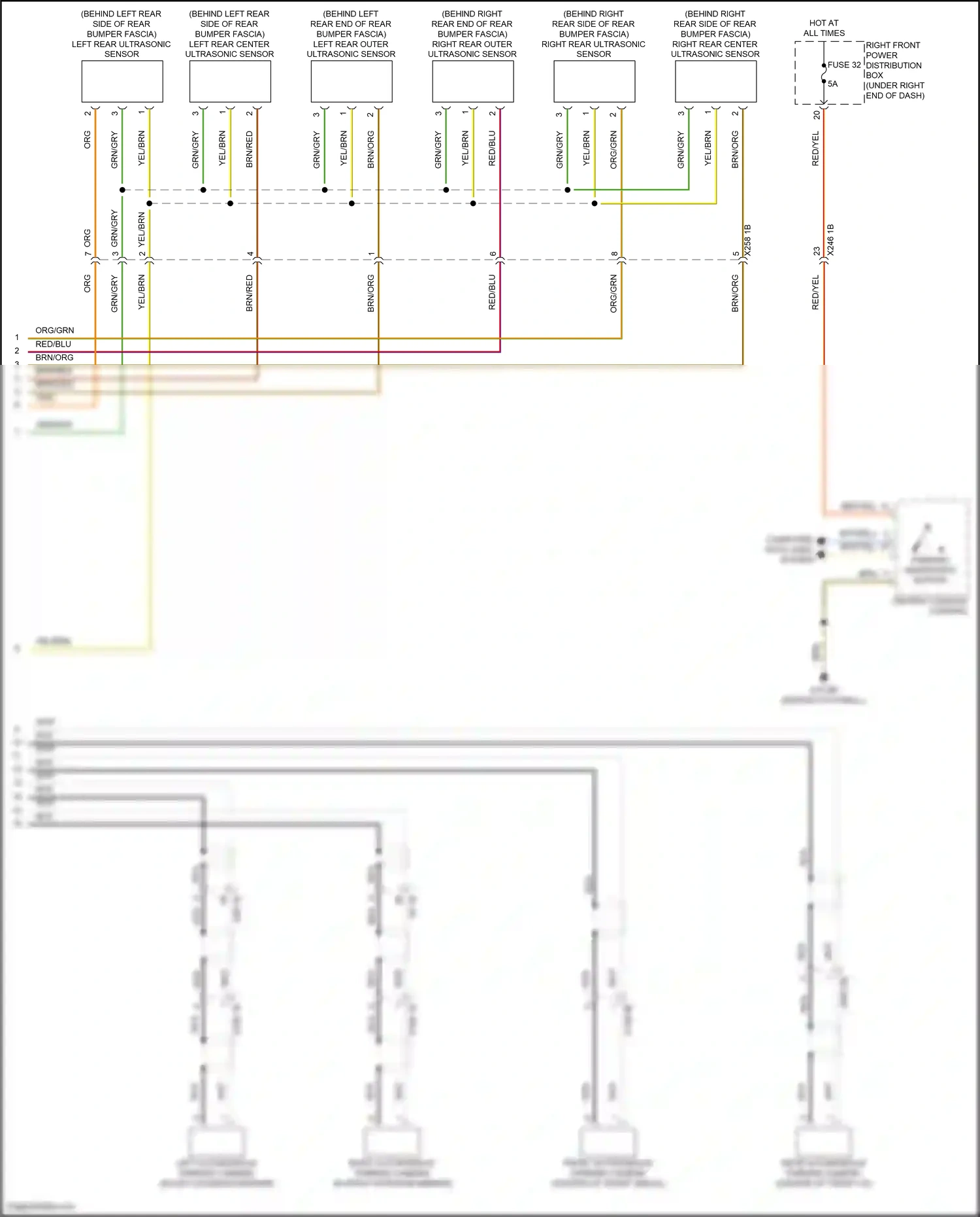 Wiring diagram computer data lines system for BMW X6 G06 facelift (2023-2024) (28 of 103)