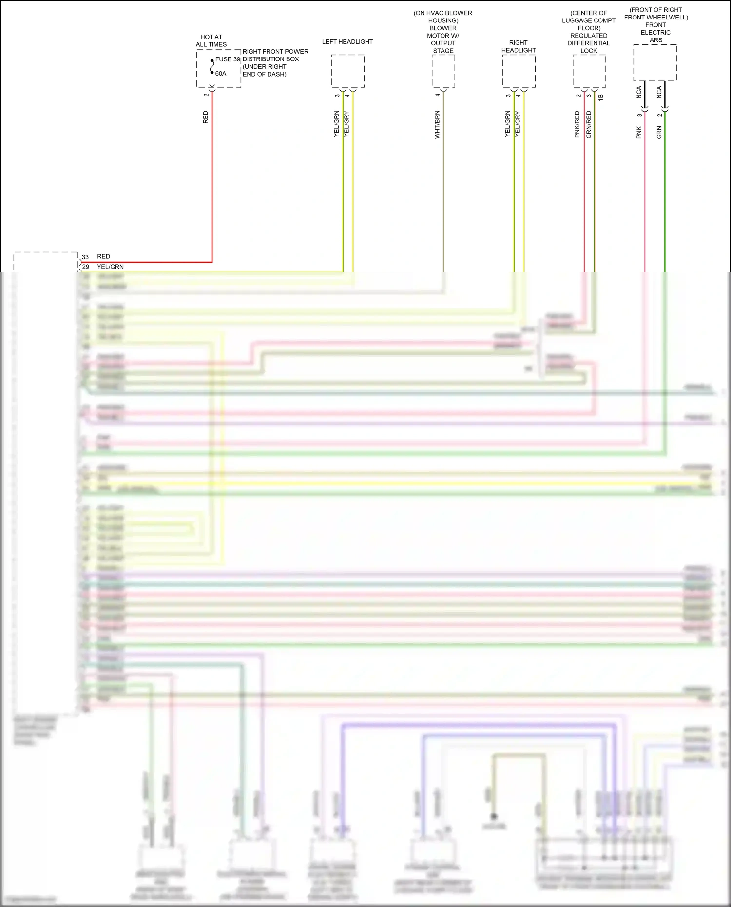 Wiring diagram digital engine electronics 2 for BMW X6 G06 facelift (2023-2024) (2 of 2)