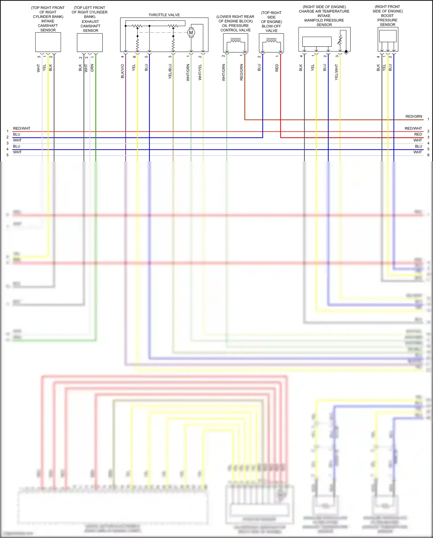 Wiring diagram position sensor for BMW X6 G06 facelift (2023-2024) (2 of 3)