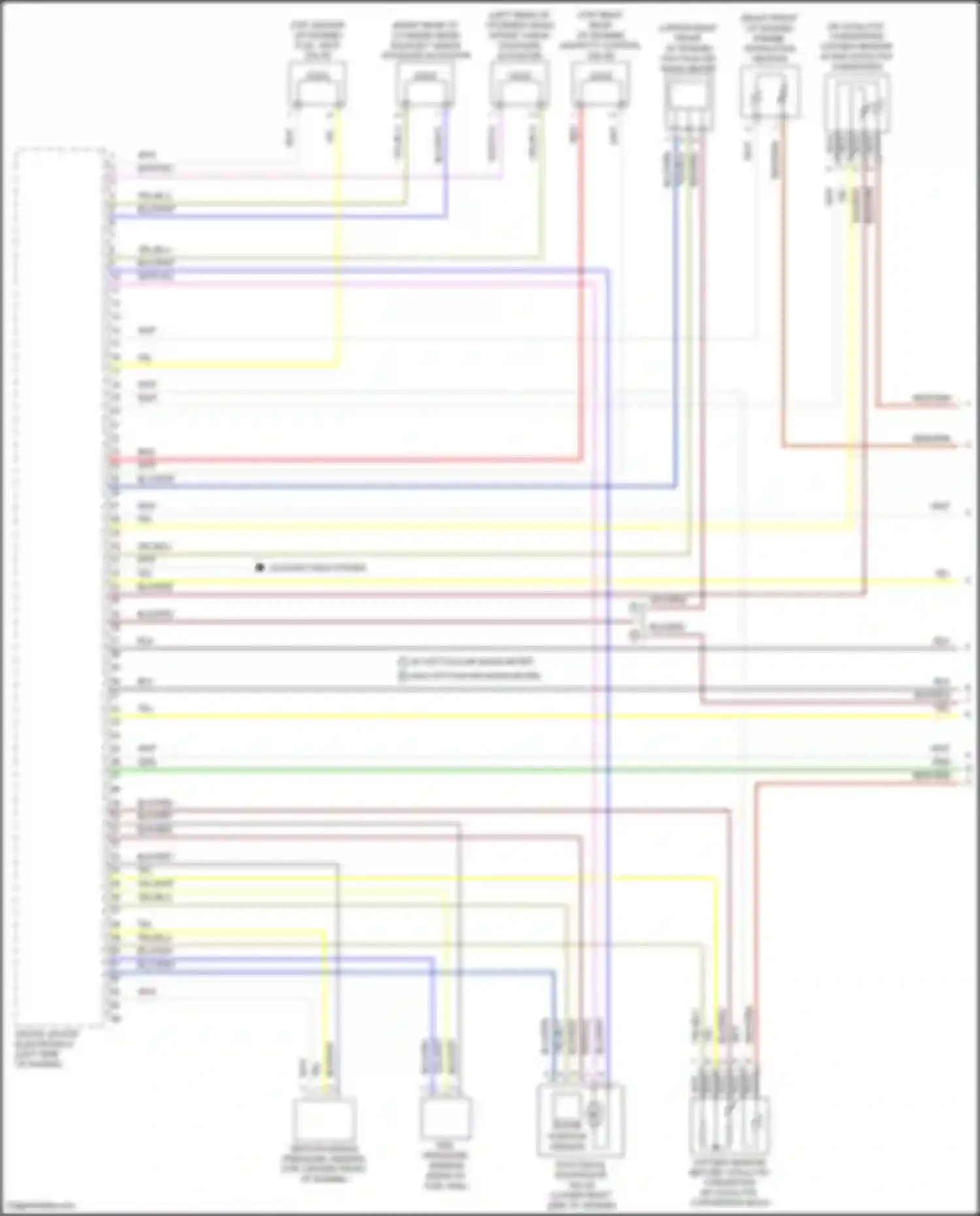 X6 BMW G06 (2019-2023): Wiring diagram engine performance 3.0l turbo (1 of 6)