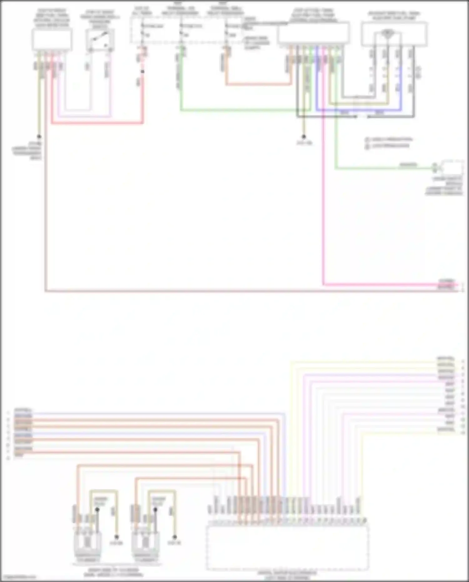X6 BMW G06 (2019-2023): Wiring diagram engine performance 3.0l turbo (5 of 6)