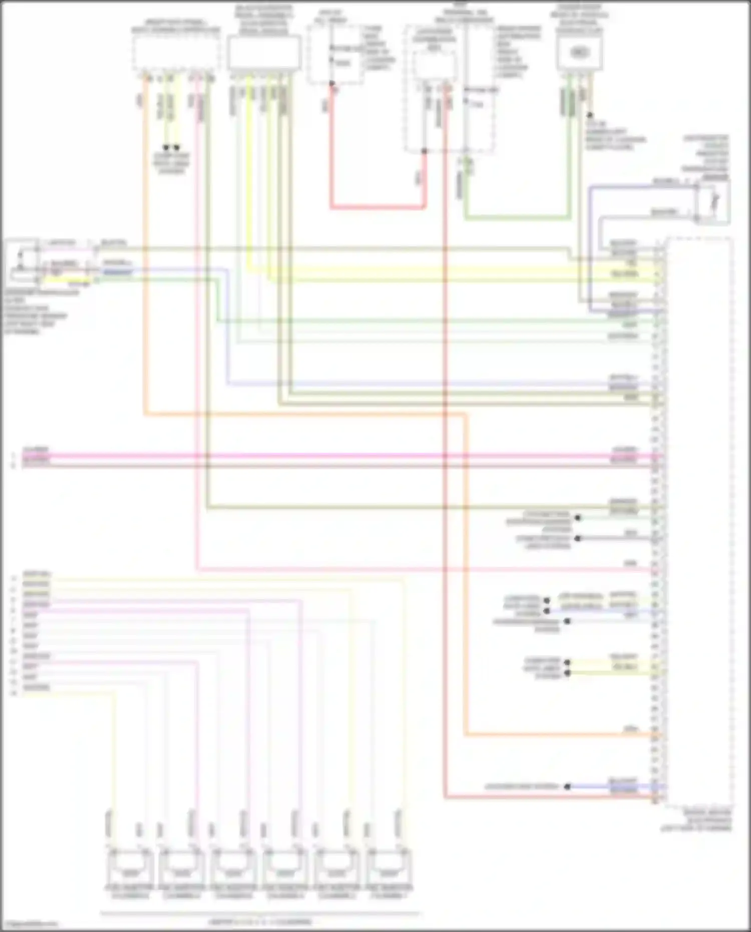 X6 BMW G06 (2019-2023): Wiring diagram engine performance 3.0l turbo (6 of 6)