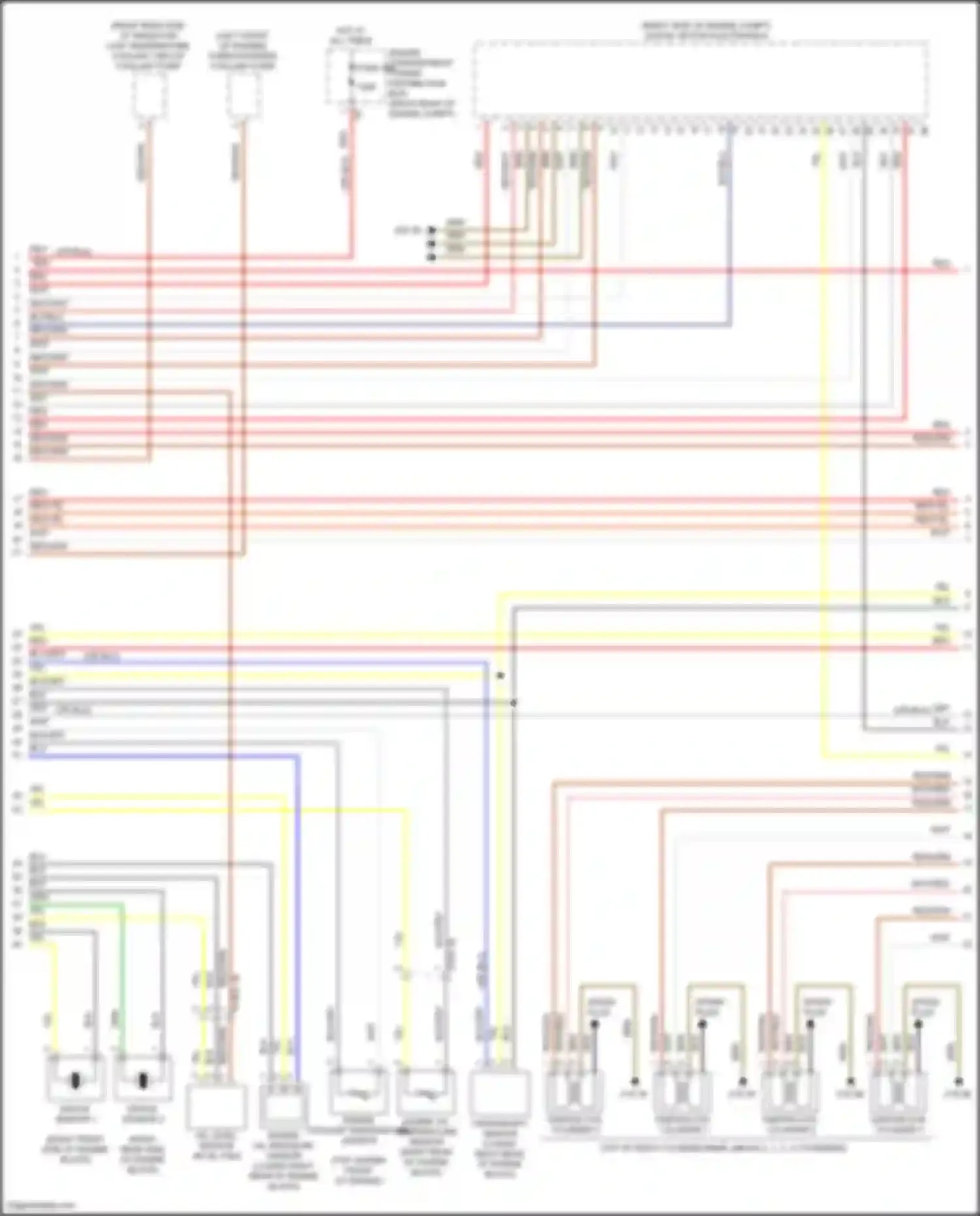 X6 BMW G06 (2019-2023): Wiring diagram engine performance 4.4l turbo (4 of 11)