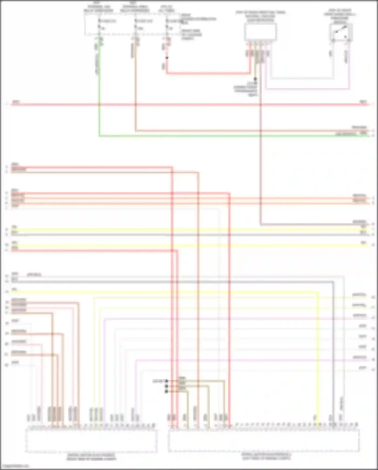 X6 BMW G06 (2019-2023): Wiring diagram engine performance 4.4l turbo (5 of 11)