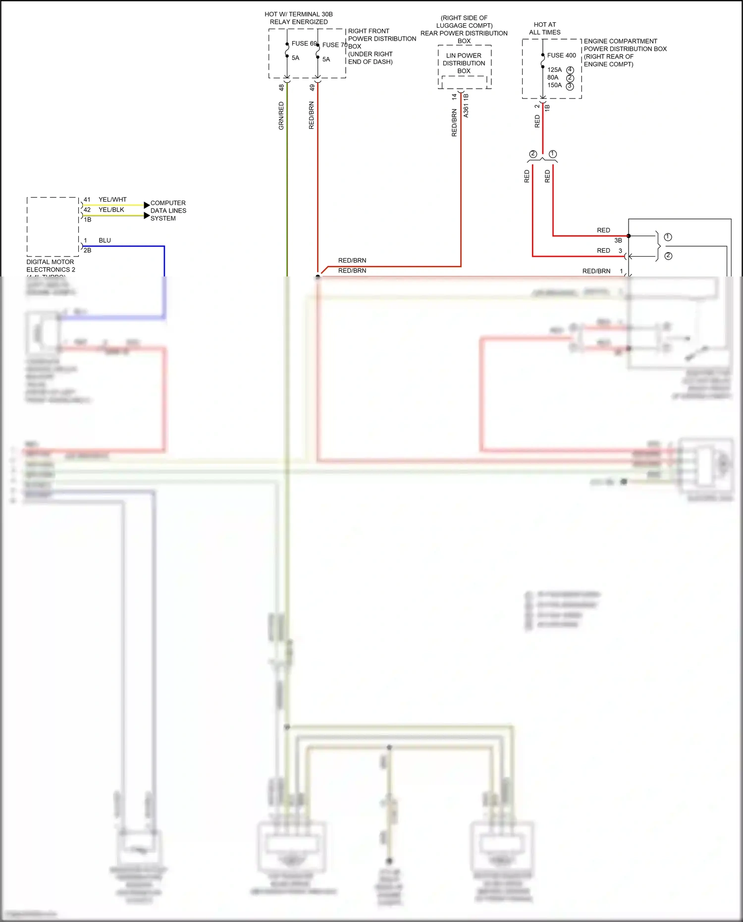 Wiring diagram blu for BMW X6 G06 (2019-2023) (52 of 74)
