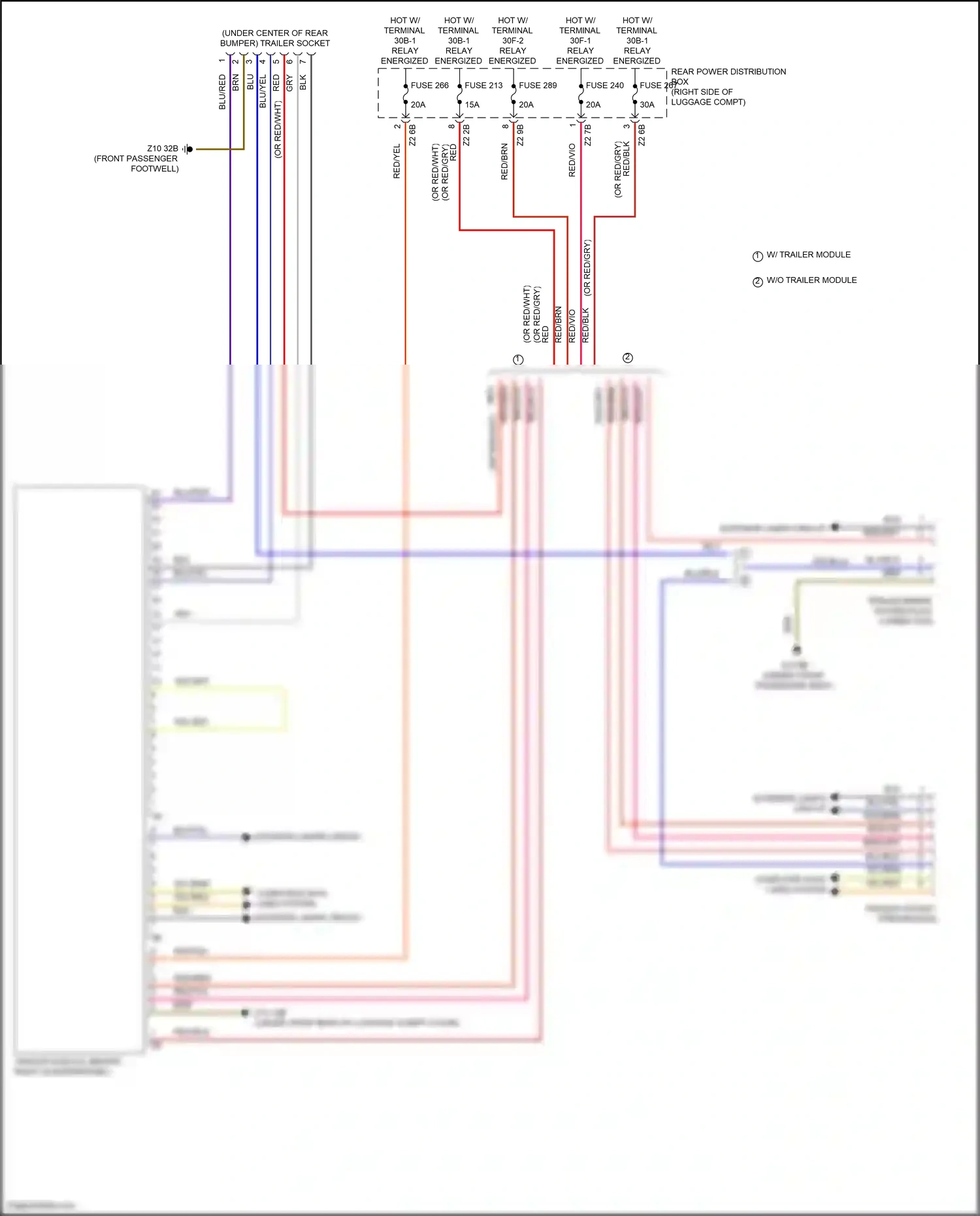 Wiring diagram computer data lines system for BMW X6 G06 (2019-2023) (10 of 92)