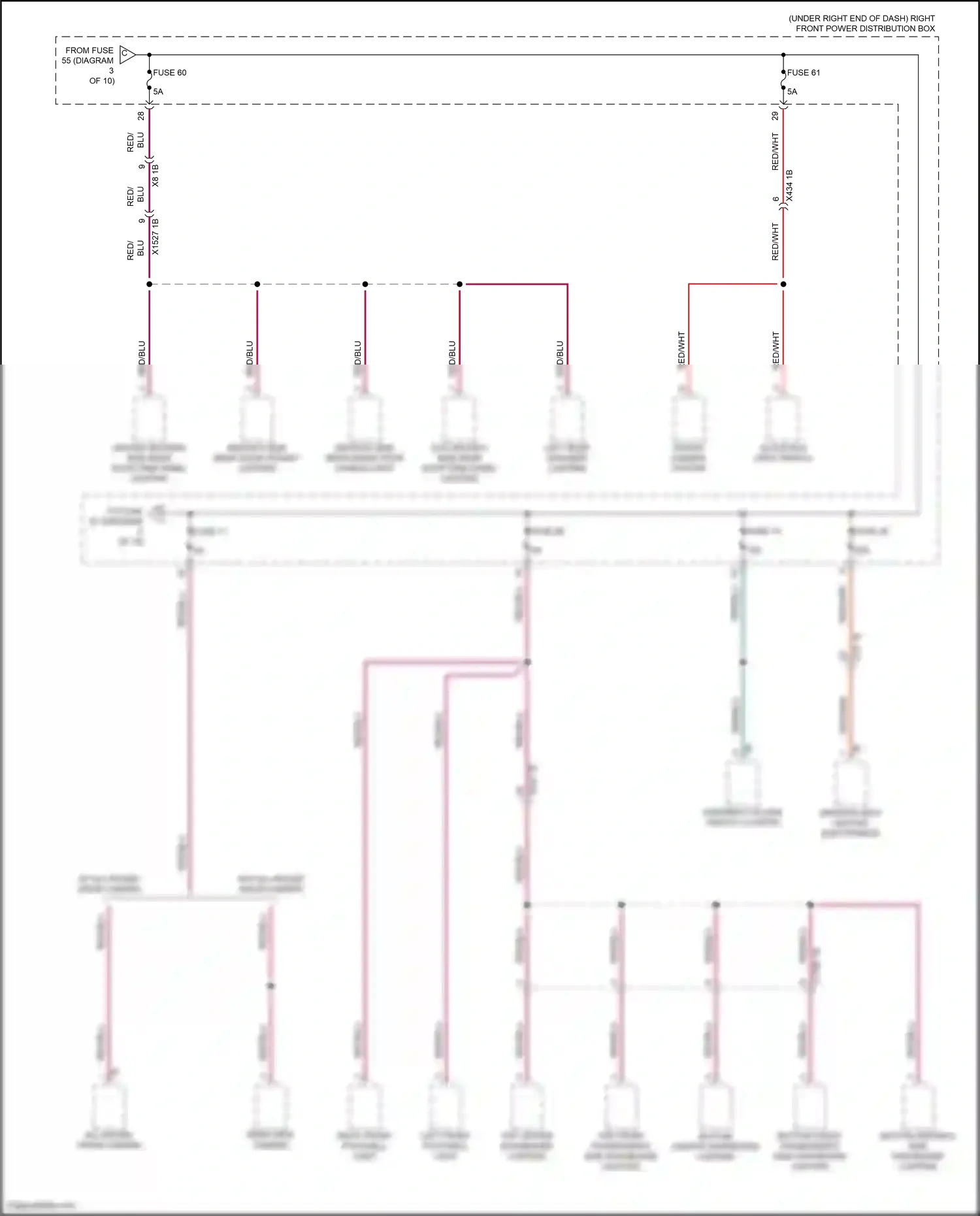Wiring diagram driver's seat heating electronics for BMW X6 G06 (2019-2023) (5 of 5)