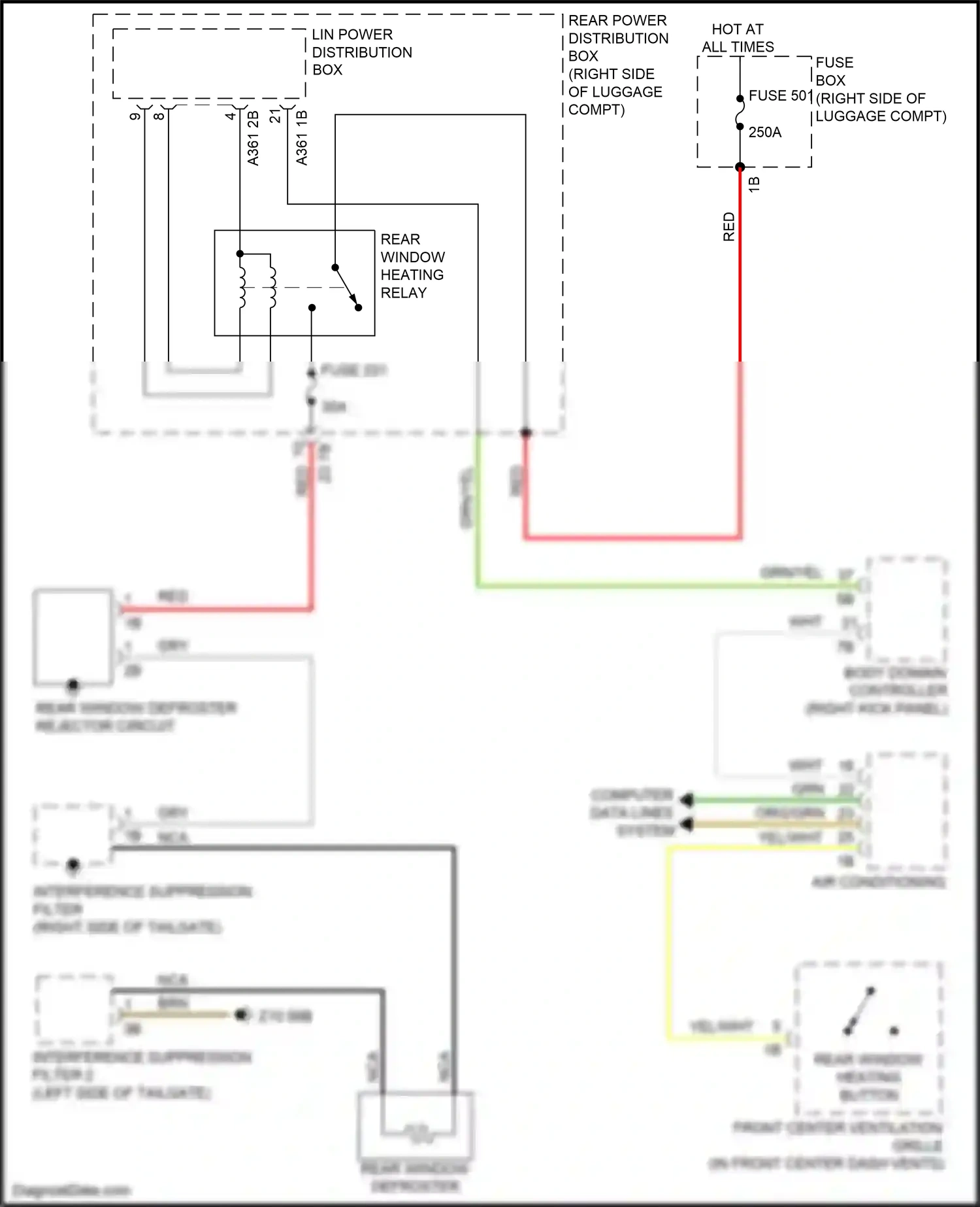 Wiring diagram nca for BMW X6 G06 (2019-2023) (56 of 81)