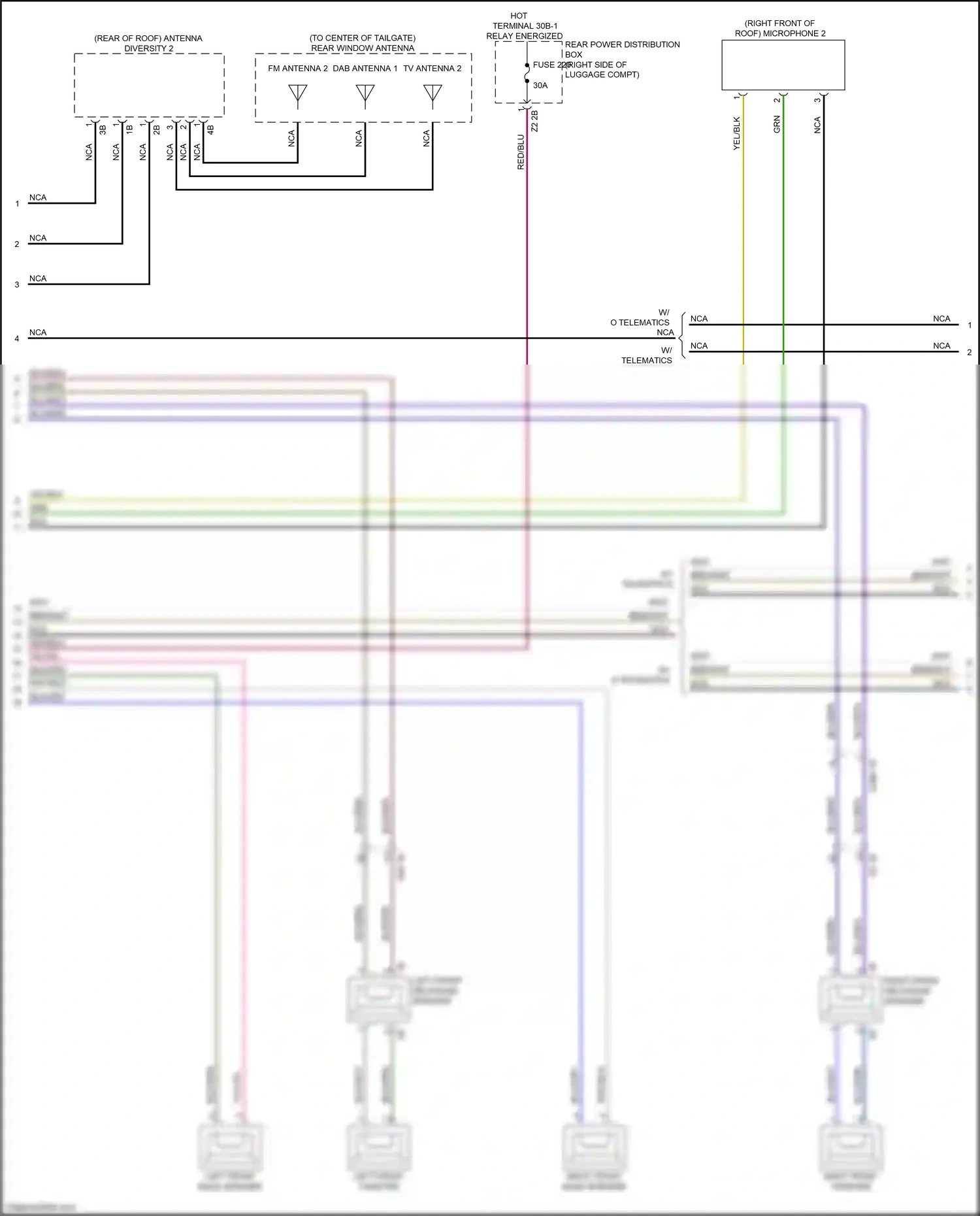 Wiring diagram nca for BMW X6 G06 (2019-2023) (60 of 81)