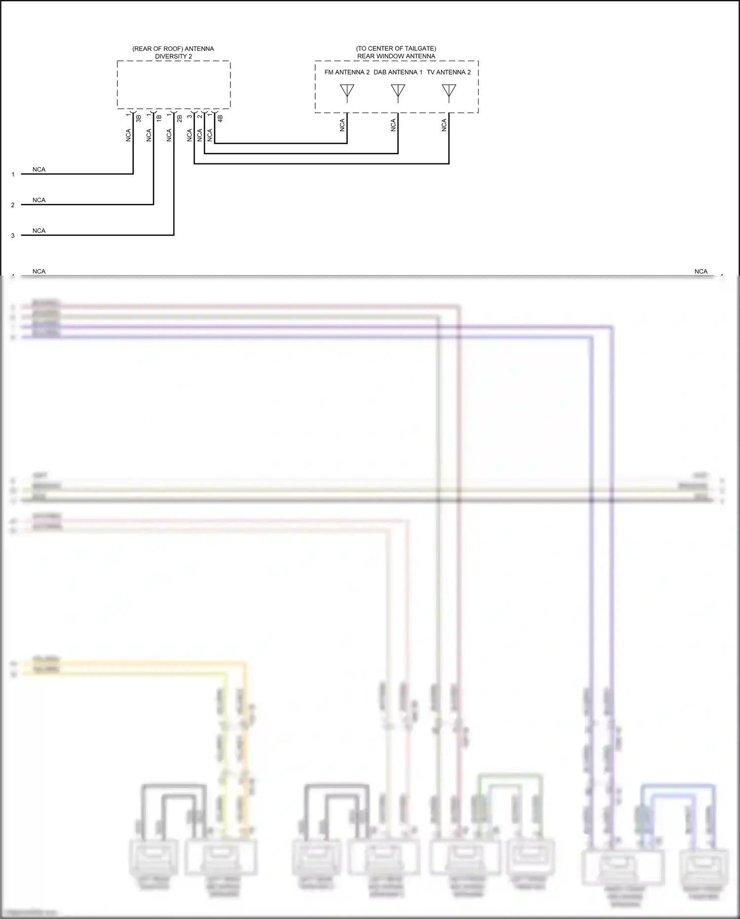 Wiring diagram nca for BMW X6 G06 (2019-2023) (49 of 81)