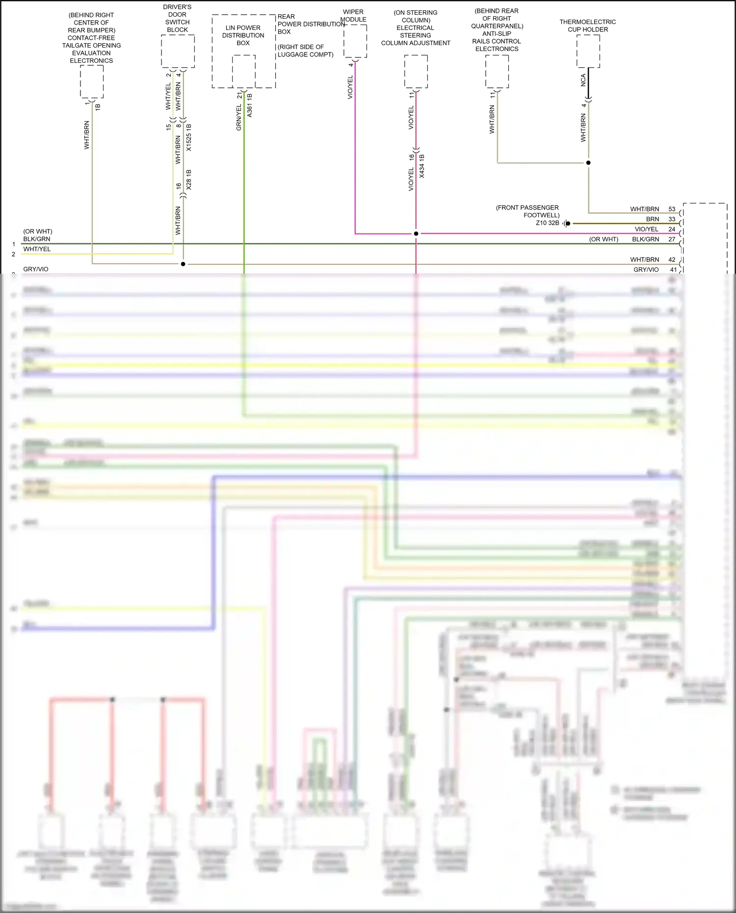 Wiring diagram nca for BMW X6 G06 (2019-2023) (51 of 81)