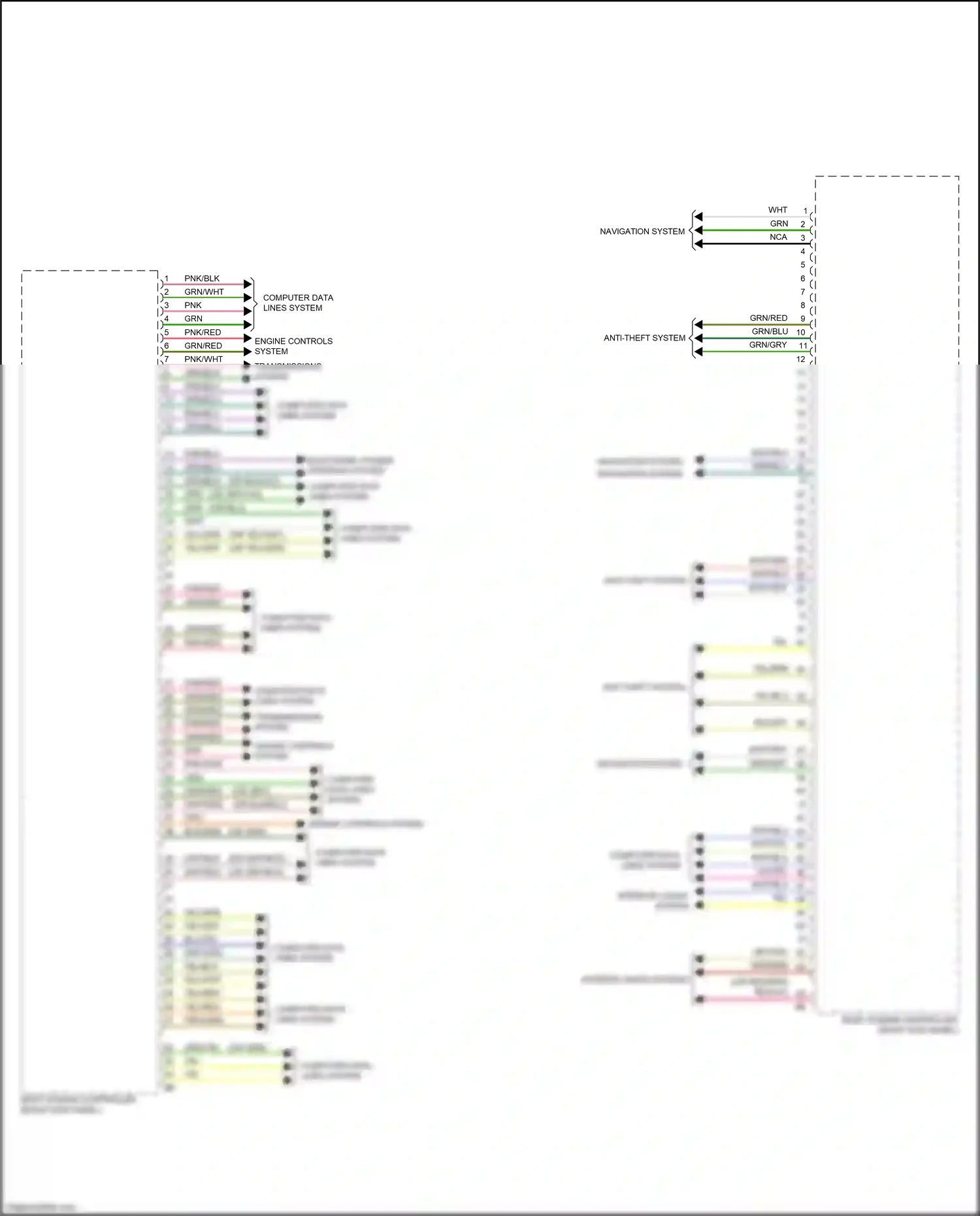 Wiring diagram nca for BMW X6 G06 (2019-2023) (13 of 81)