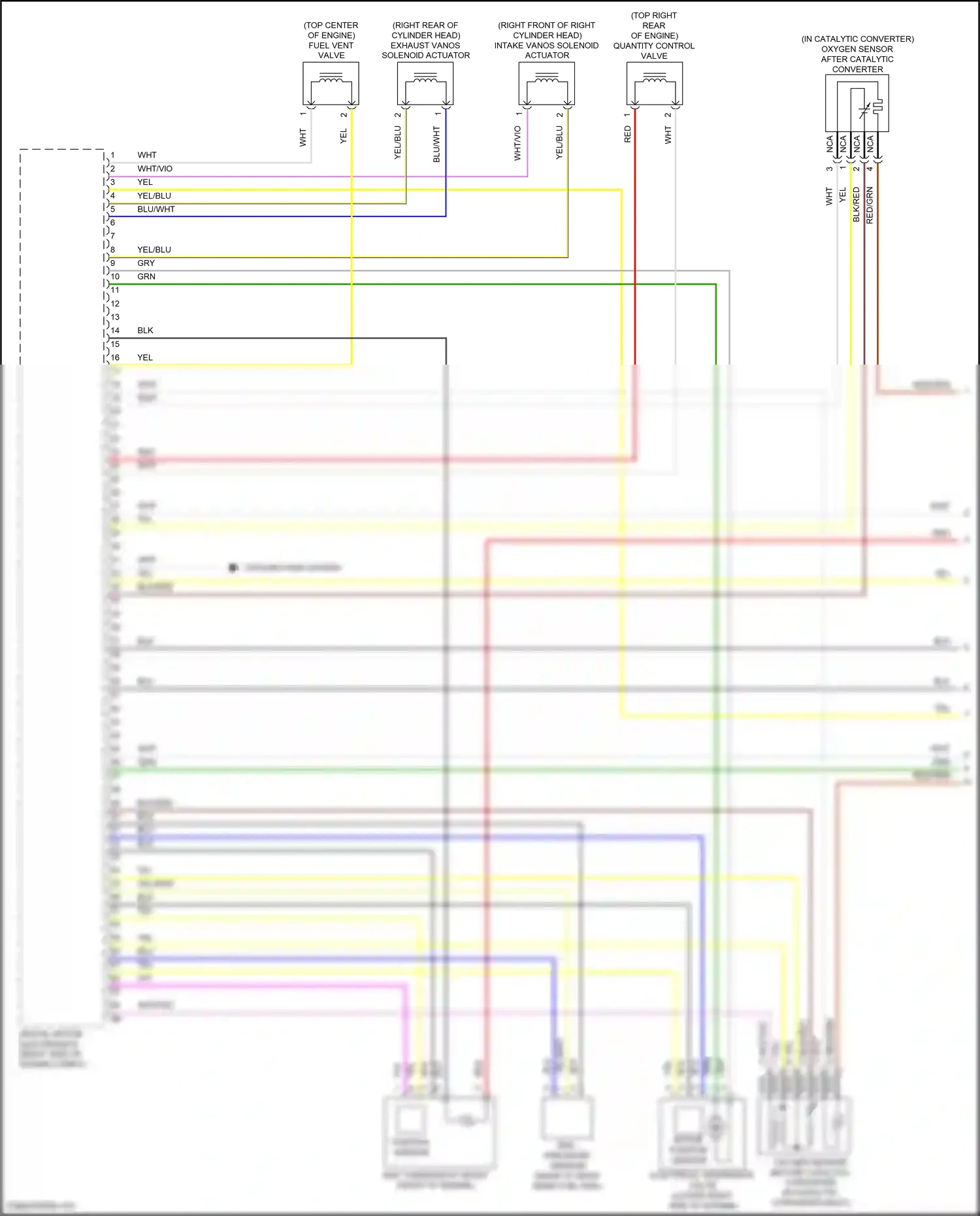 Wiring diagram position sensor for BMW X6 G06 (2019-2023) (6 of 8)