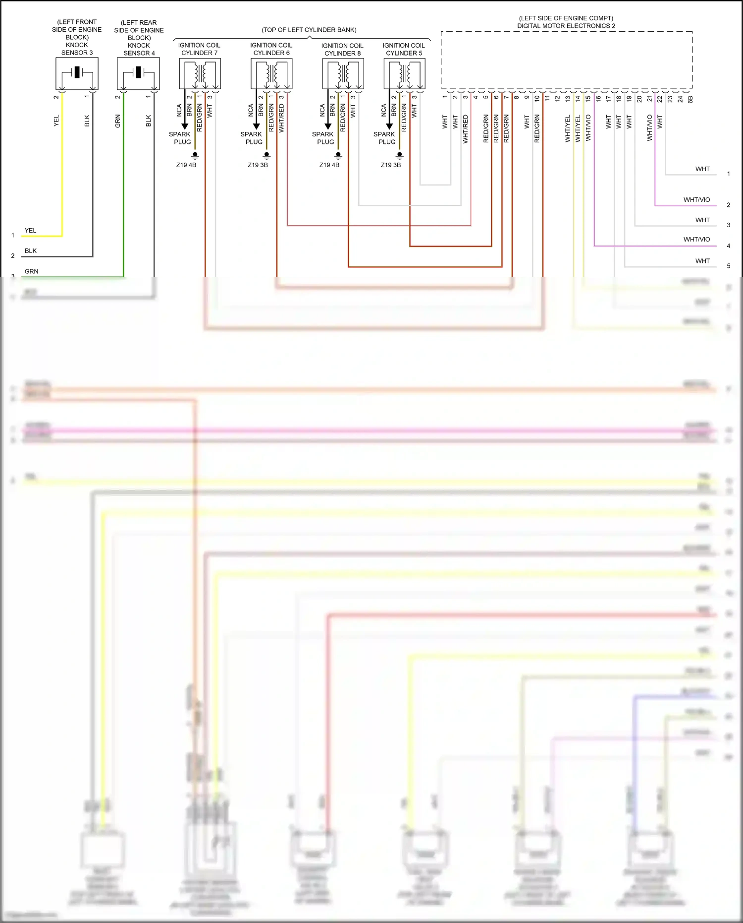 Wiring diagram quantity control valve 2 for BMW X6 G06 (2019-2023) (1 of 1)