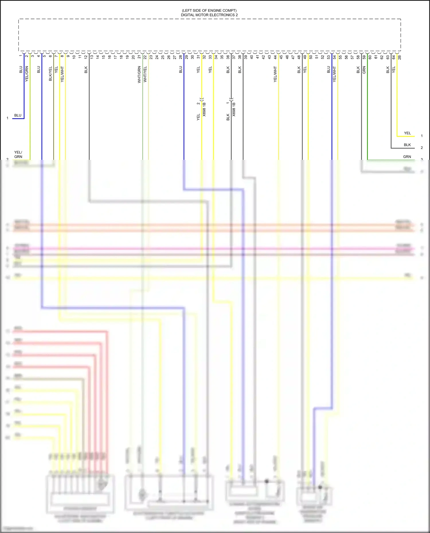 Wiring diagram red for BMW X6 G06 (2019-2023) (108 of 112)