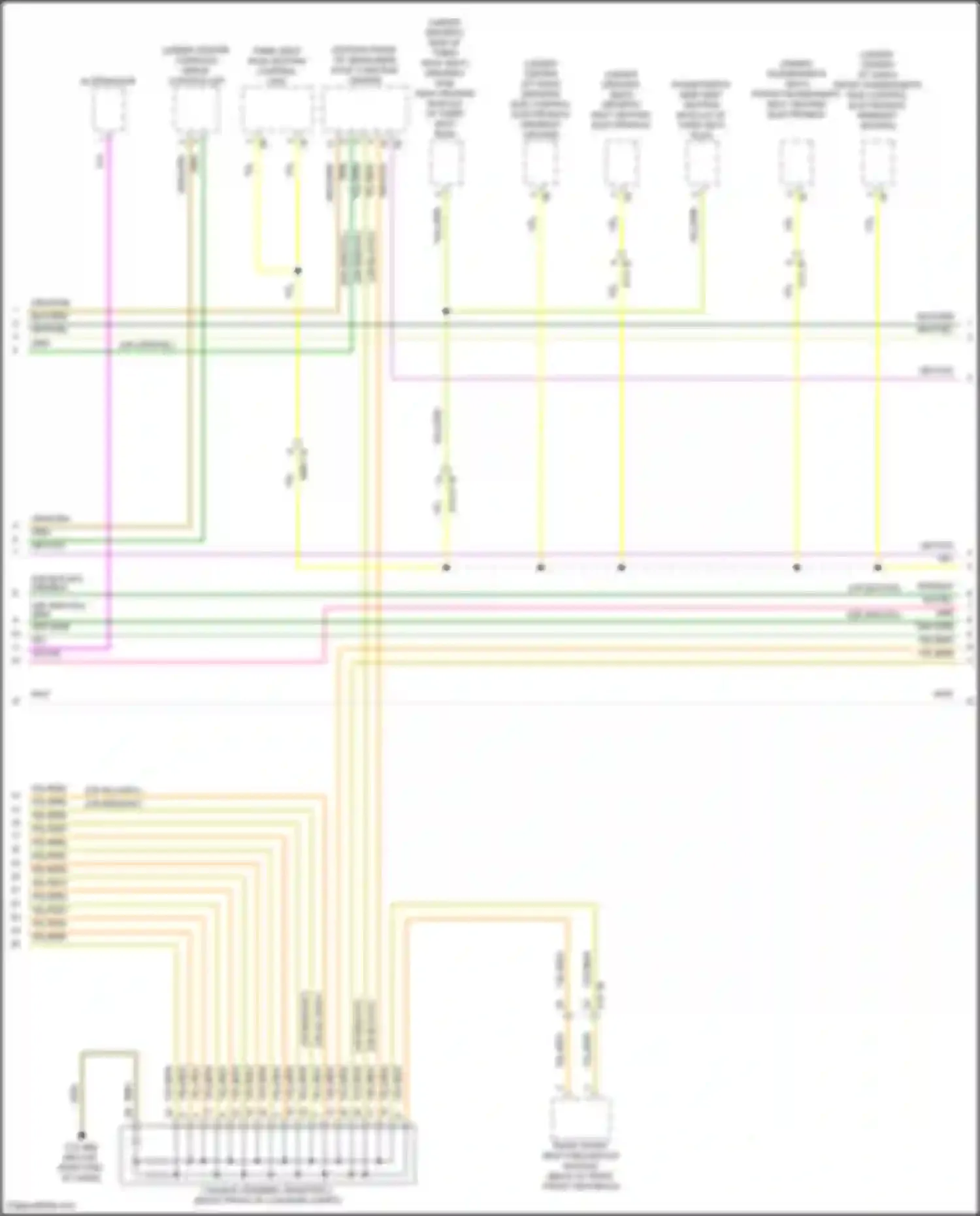 X7 BMW G07 facelift (2022-2024): Computer data lines circuit (6 of 10)