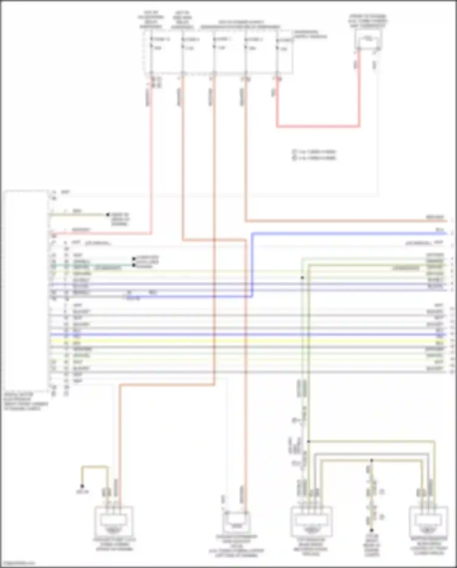 X7 BMW G07 facelift (2022-2024): Cooling fan circuit (1 of 3)