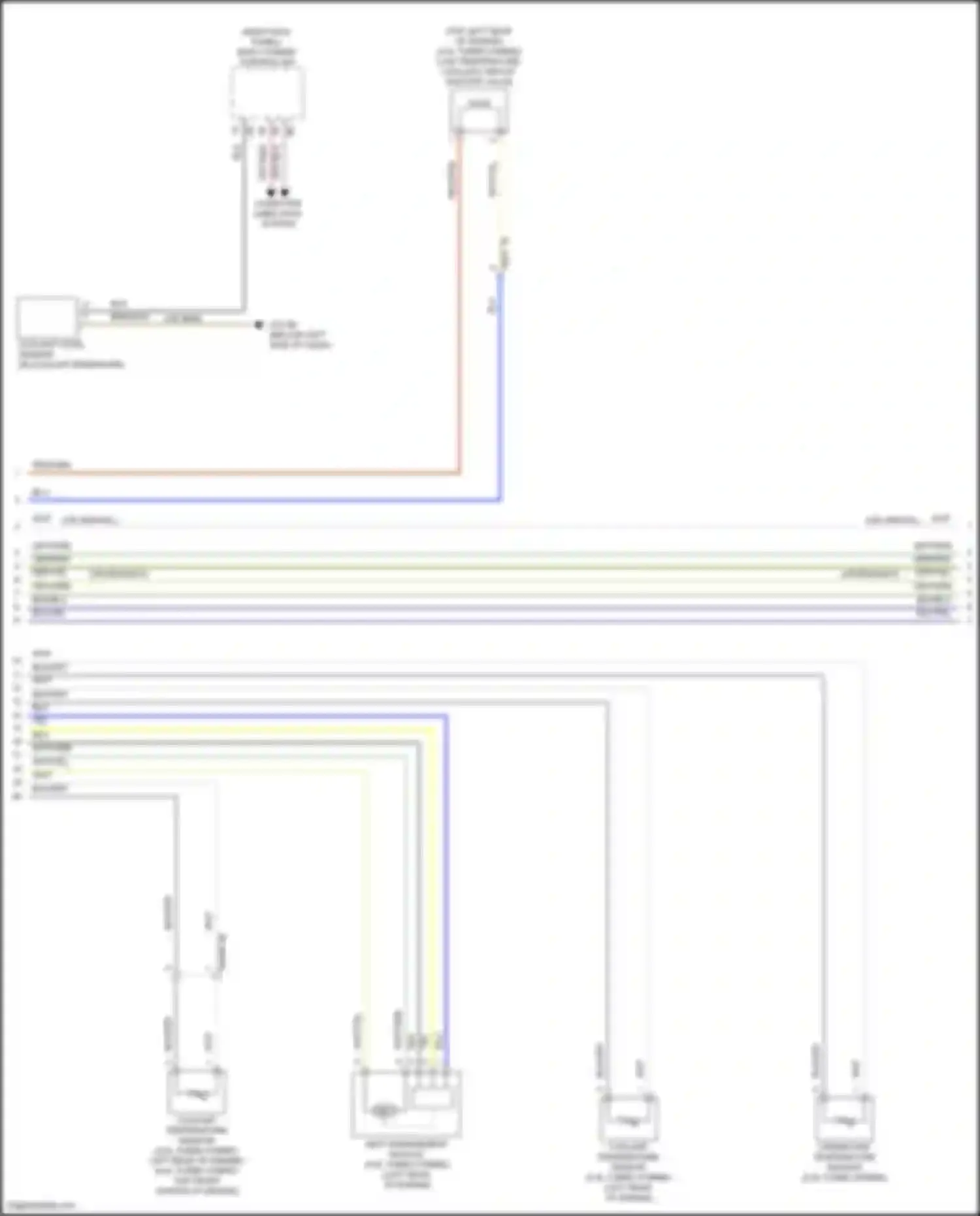 X7 BMW G07 facelift (2022-2024): Cooling fan circuit (2 of 3)