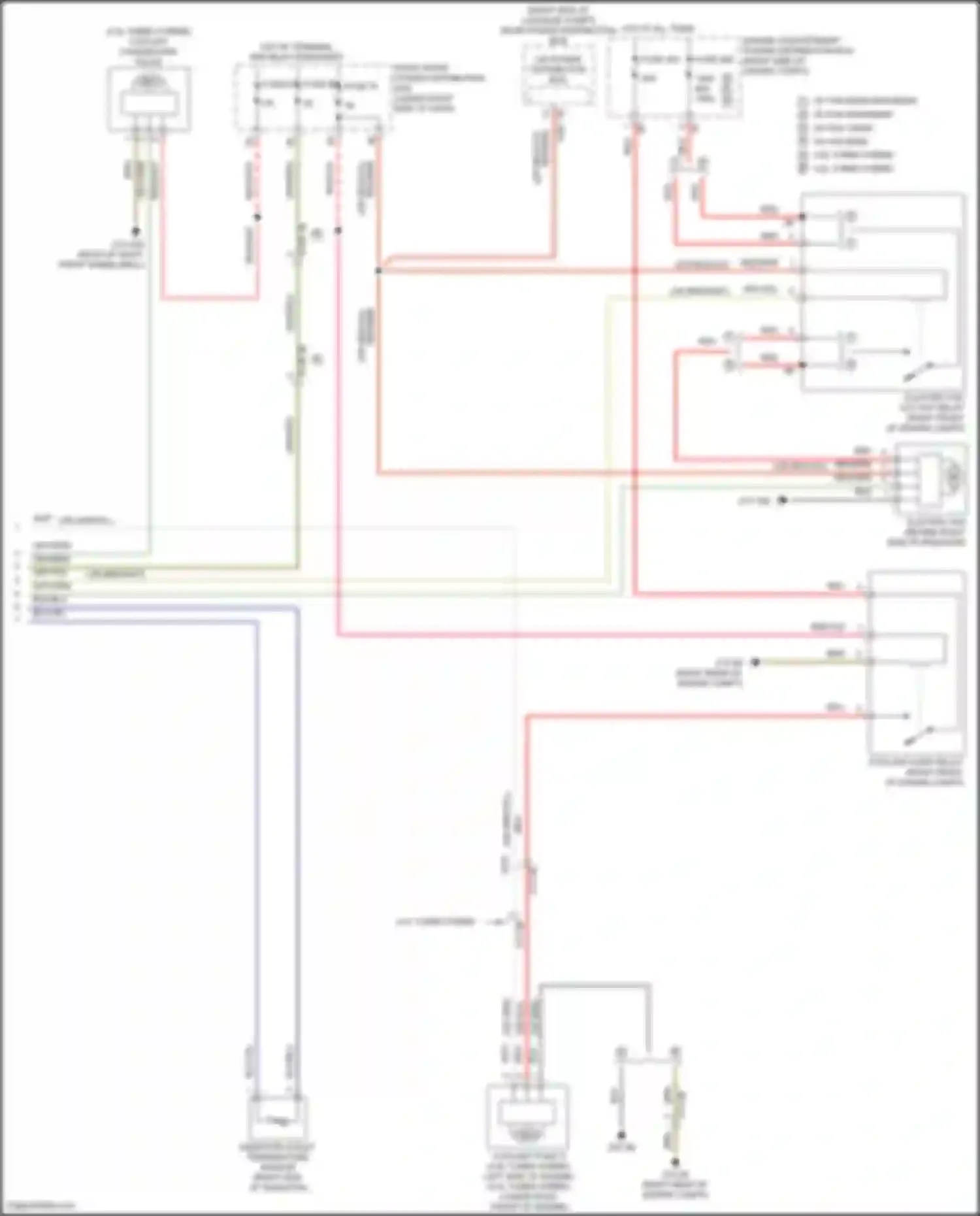 X7 BMW G07 facelift (2022-2024): Cooling fan circuit (3 of 3)