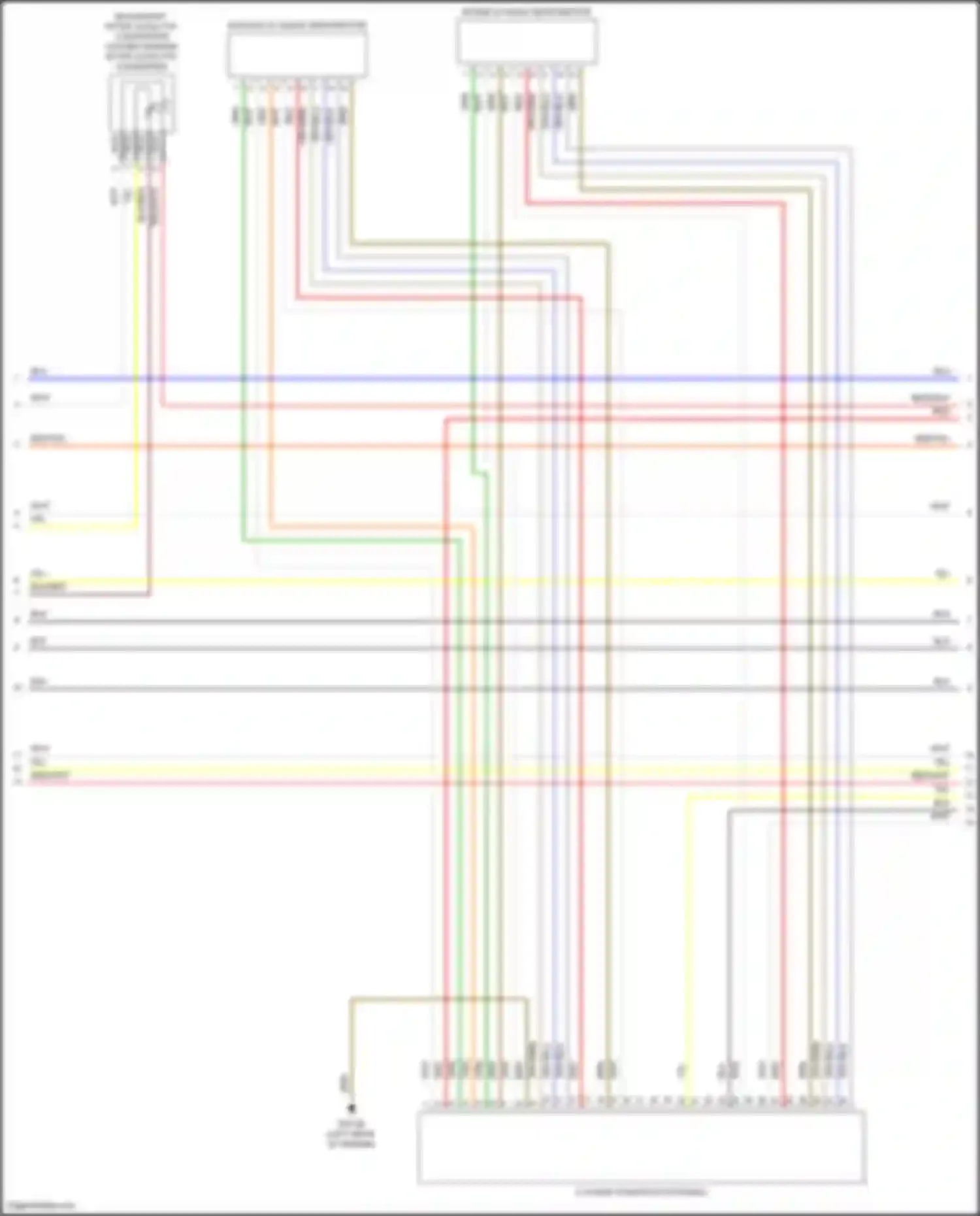X7 BMW G07 facelift (2022-2024): Wiring diagram engine performance 3.0l turbo hybrid (2 of 9)