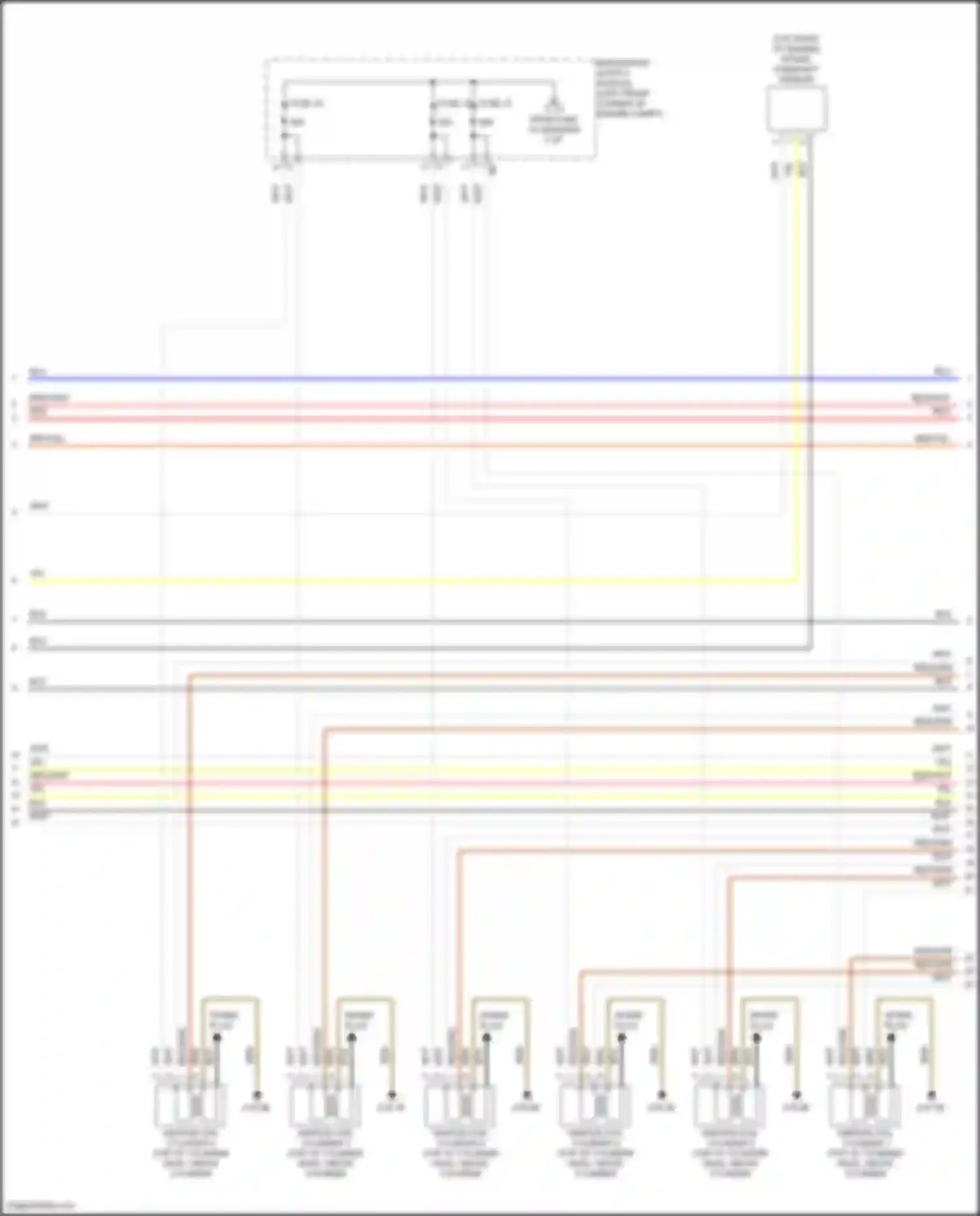 X7 BMW G07 facelift (2022-2024): Wiring diagram engine performance 3.0l turbo hybrid (3 of 9)
