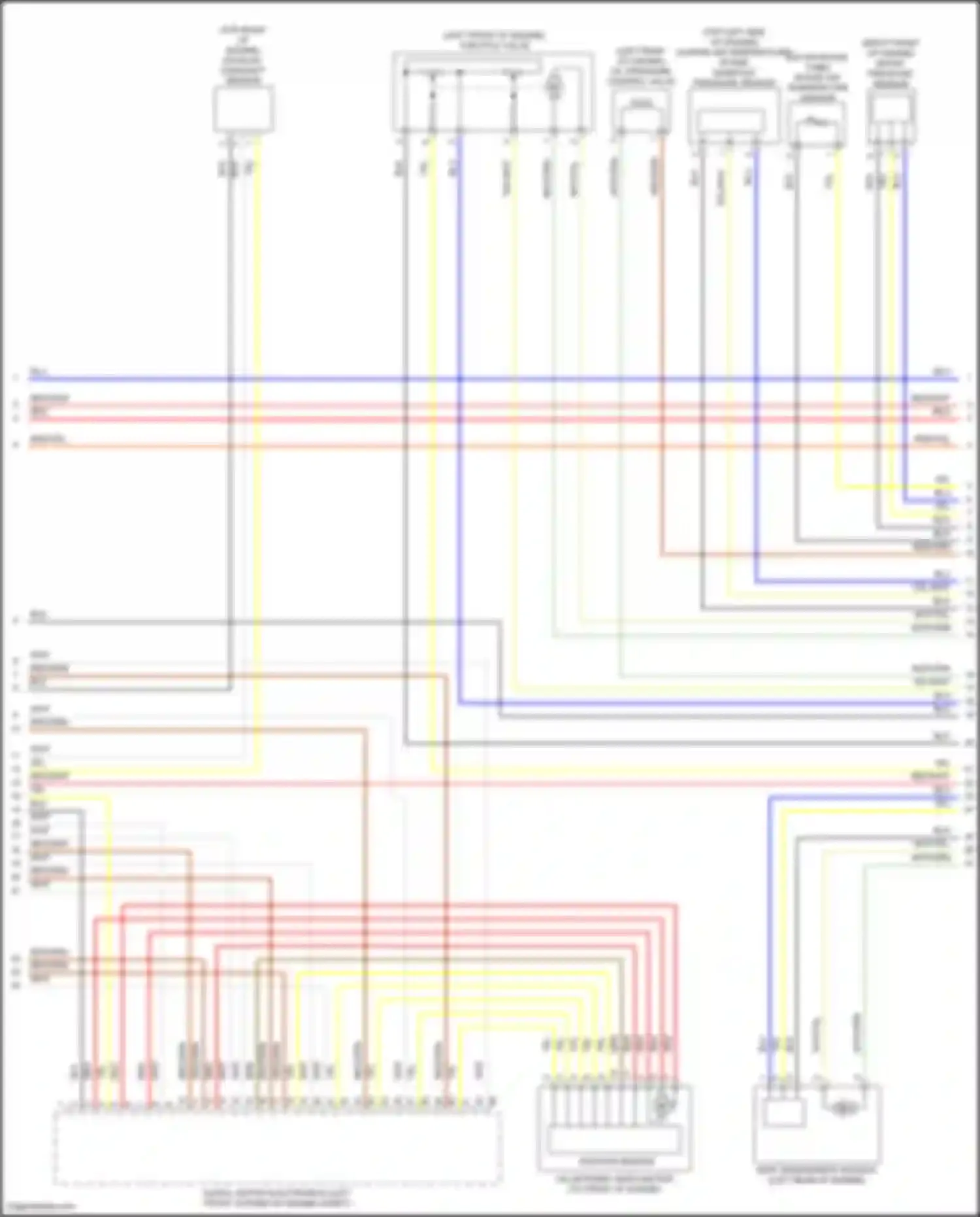 X7 BMW G07 facelift (2022-2024): Wiring diagram engine performance 3.0l turbo hybrid (4 of 9)