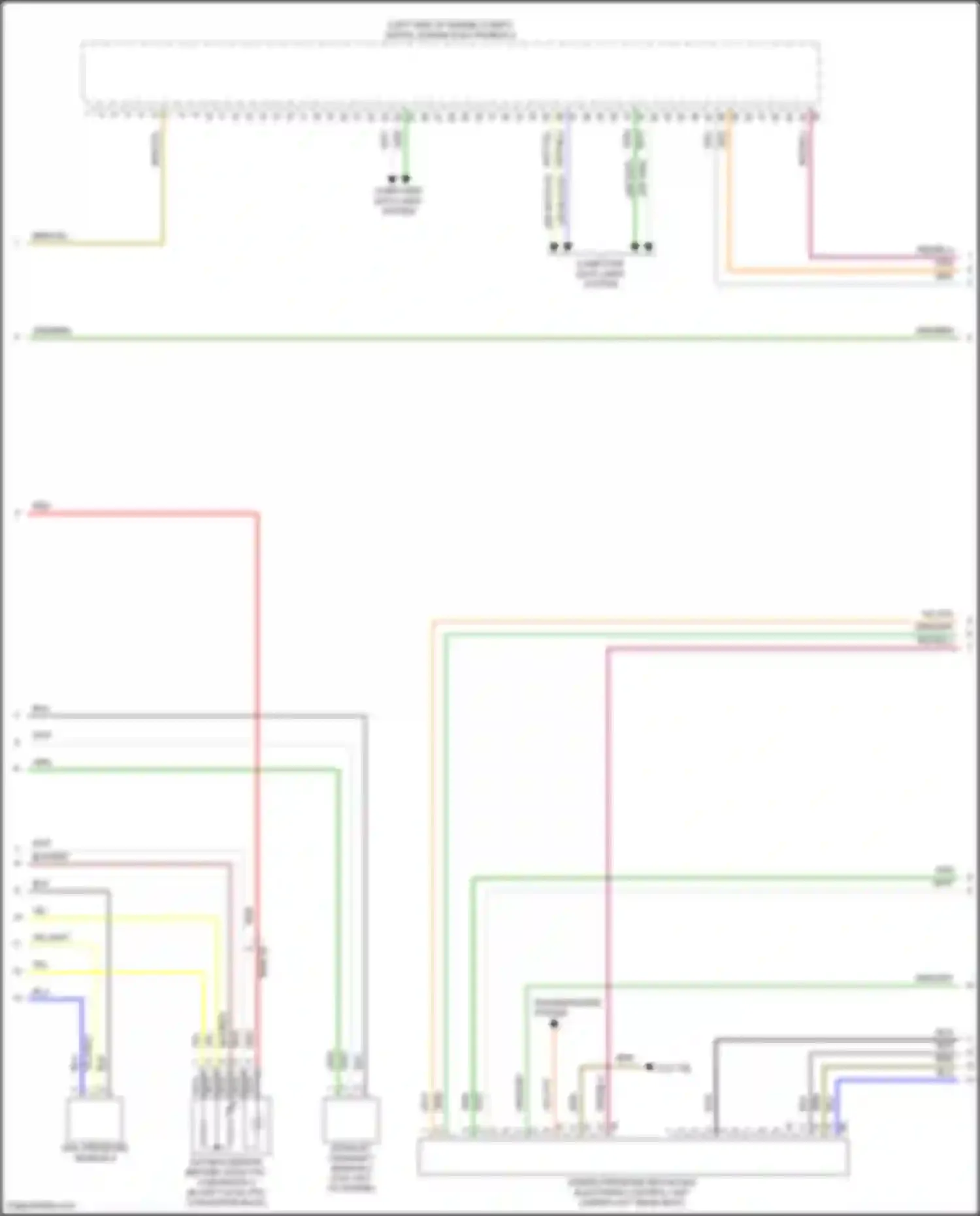 X7 BMW G07 facelift (2022-2024): Wiring diagram engine performance 4.4l turbo hybrid (10 of 11)