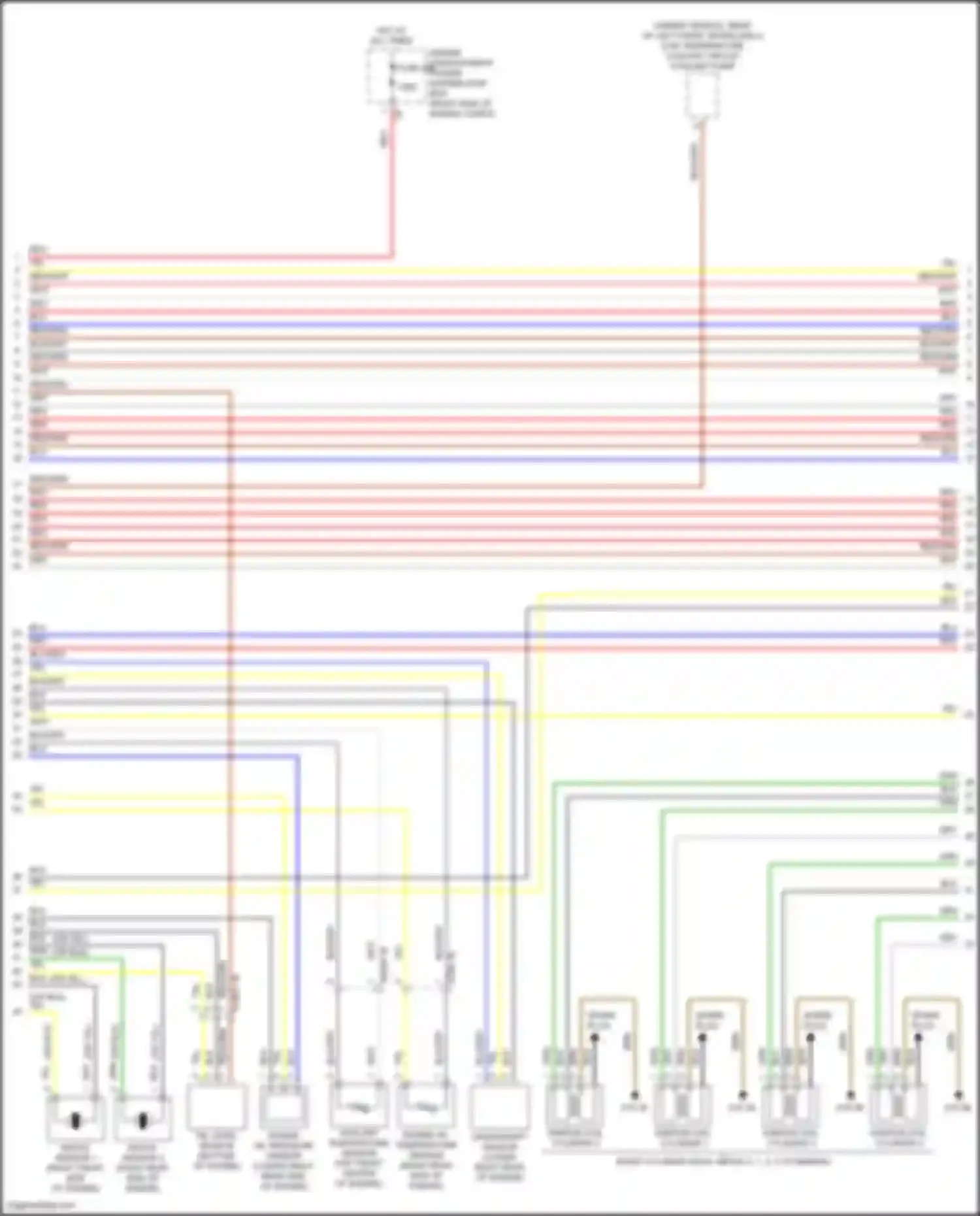 X7 BMW G07 facelift (2022-2024): Wiring diagram engine performance 4.4l turbo hybrid (4 of 11)