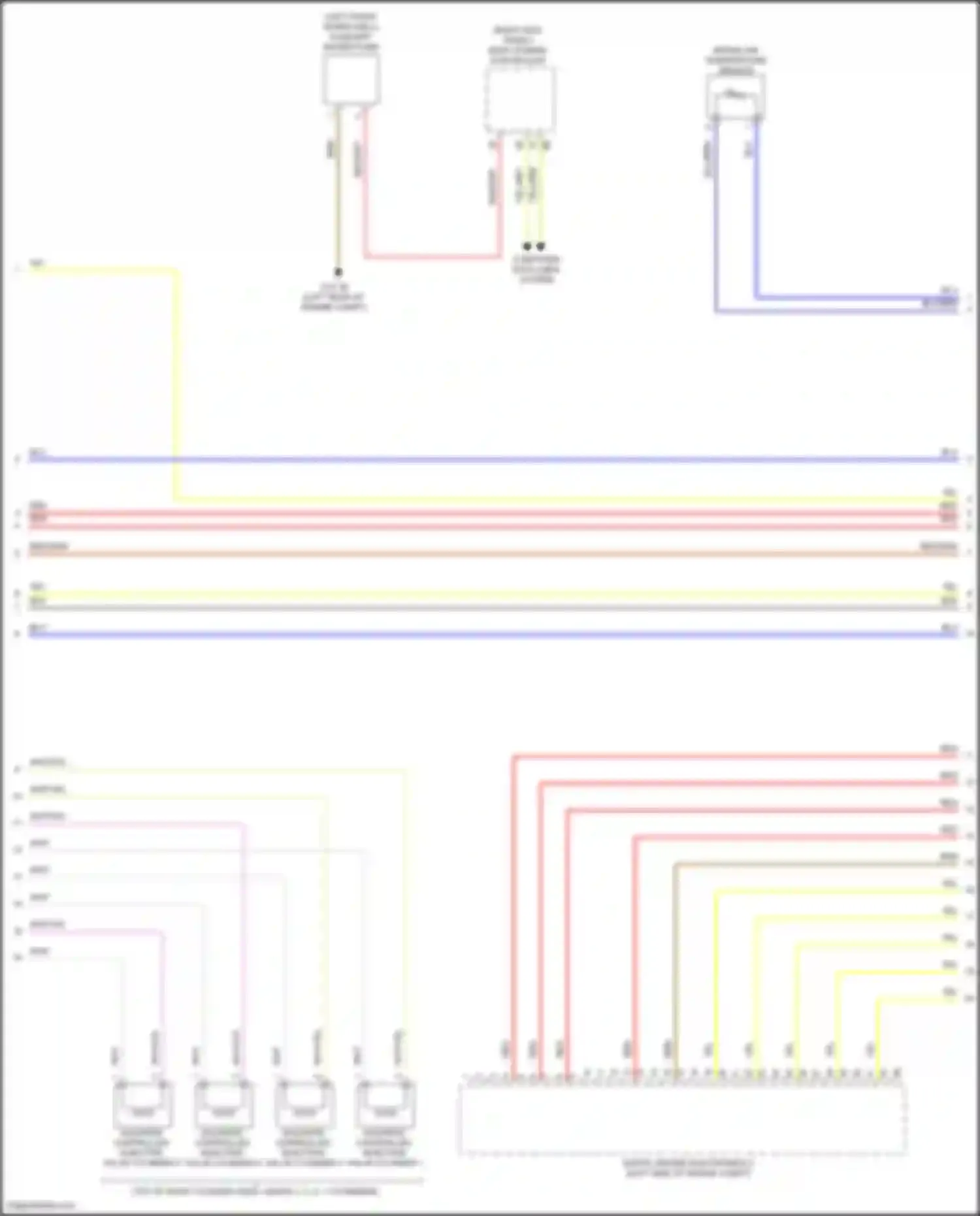 X7 BMW G07 facelift (2022-2024): Wiring diagram engine performance 4.4l turbo hybrid (6 of 11)