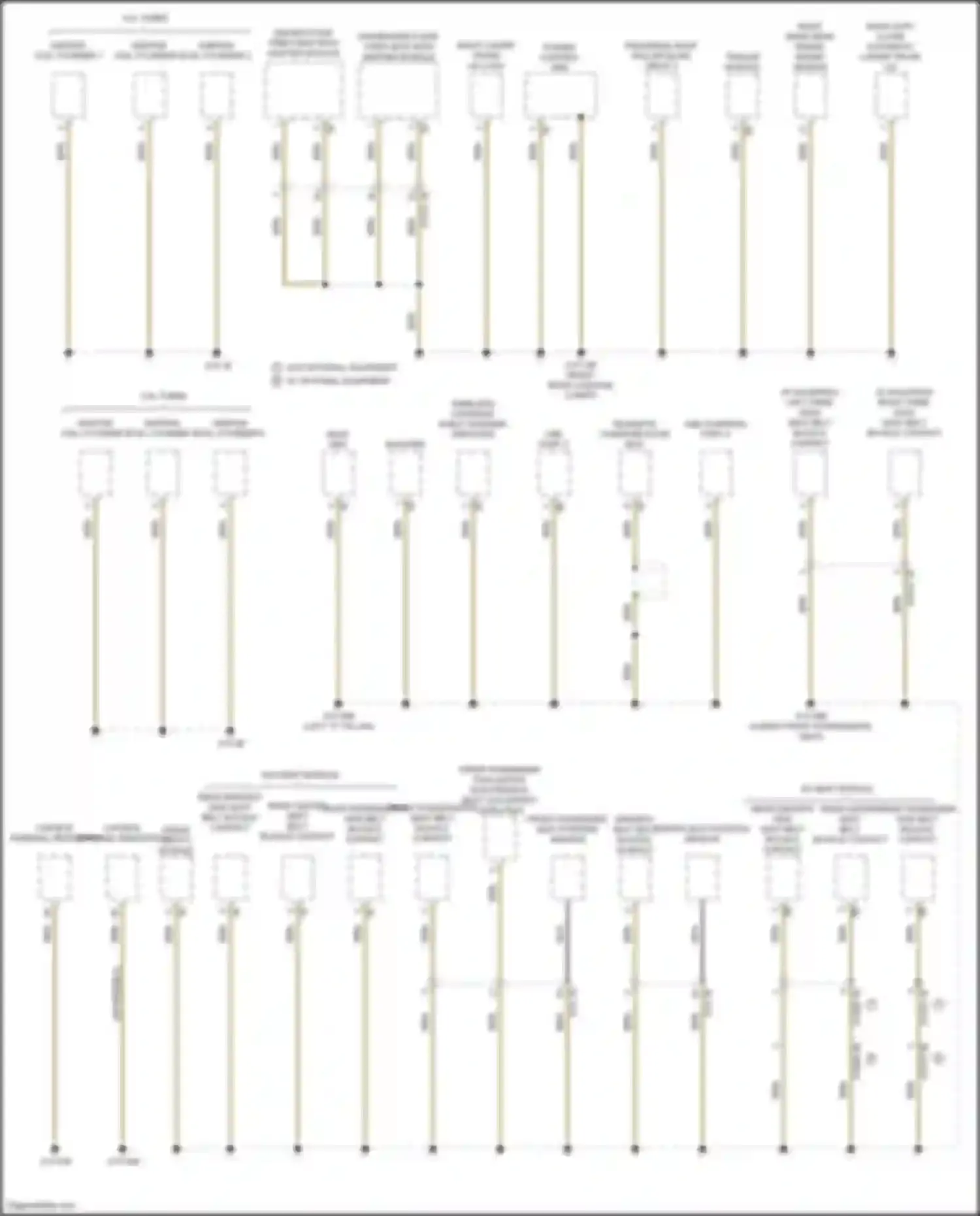 X7 BMW G07 facelift (2022-2024): Ground distribution circuit (2 of 8)
