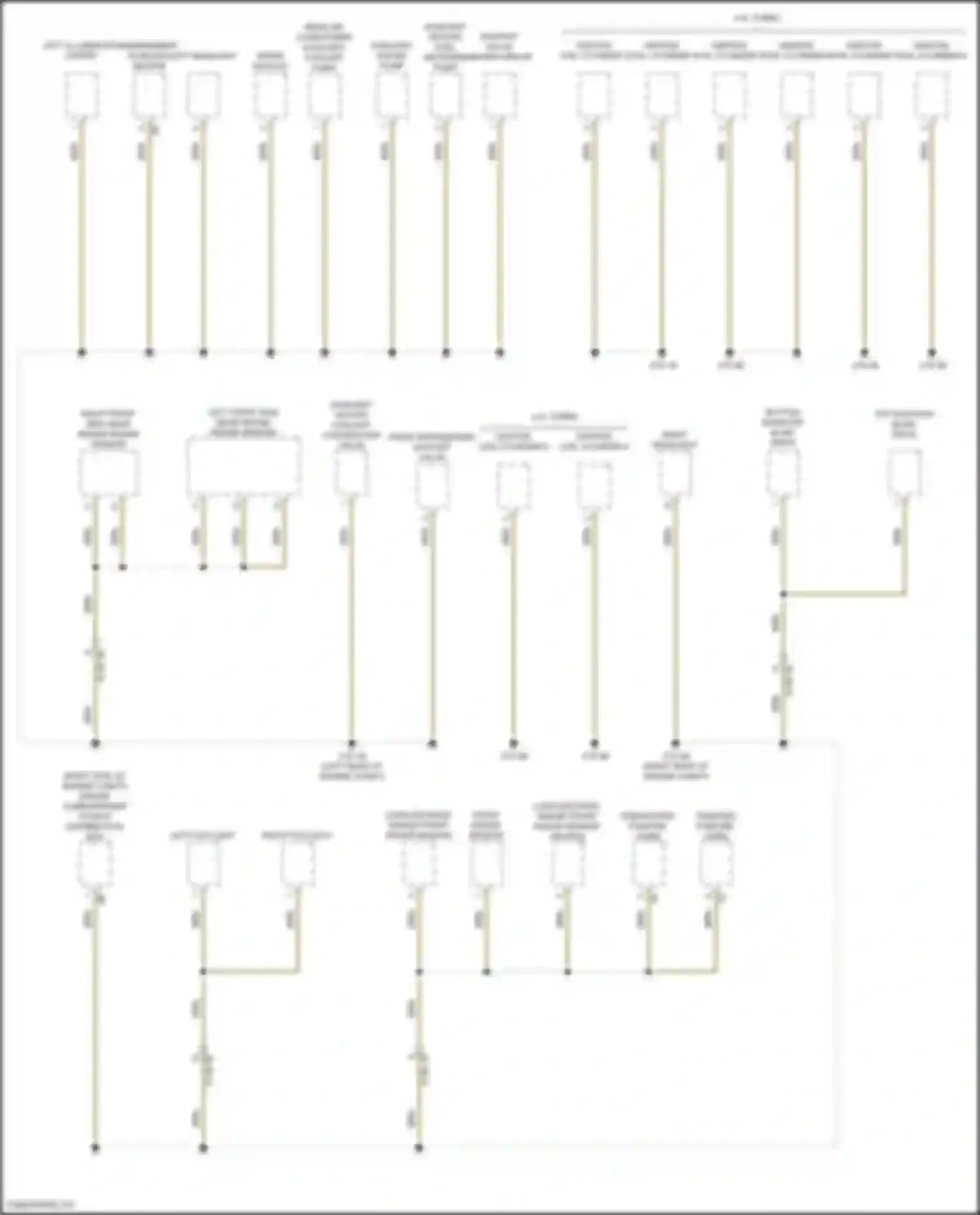 X7 BMW G07 facelift (2022-2024): Ground distribution circuit (3 of 8)