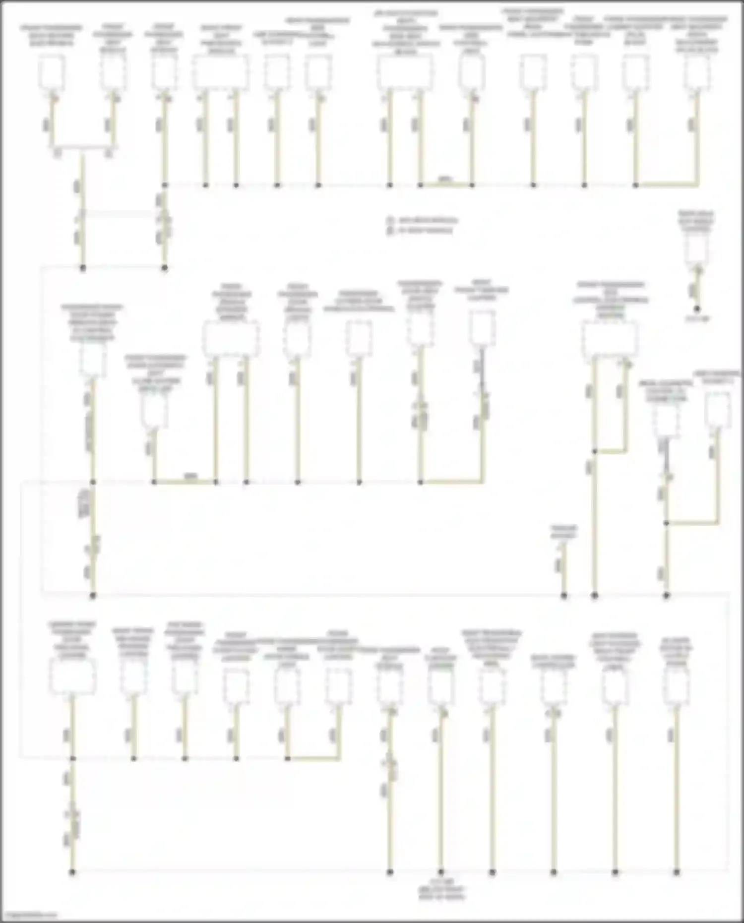 X7 BMW G07 facelift (2022-2024): Ground distribution circuit (4 of 8)
