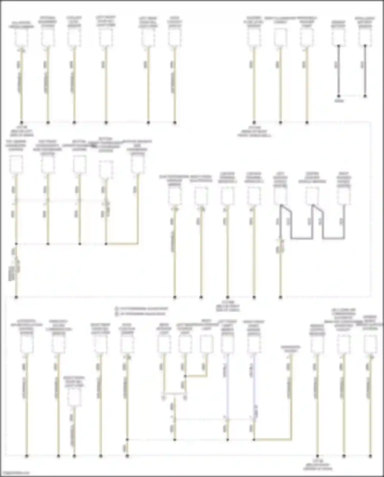 X7 BMW G07 facelift (2022-2024): Ground distribution circuit (5 of 8)