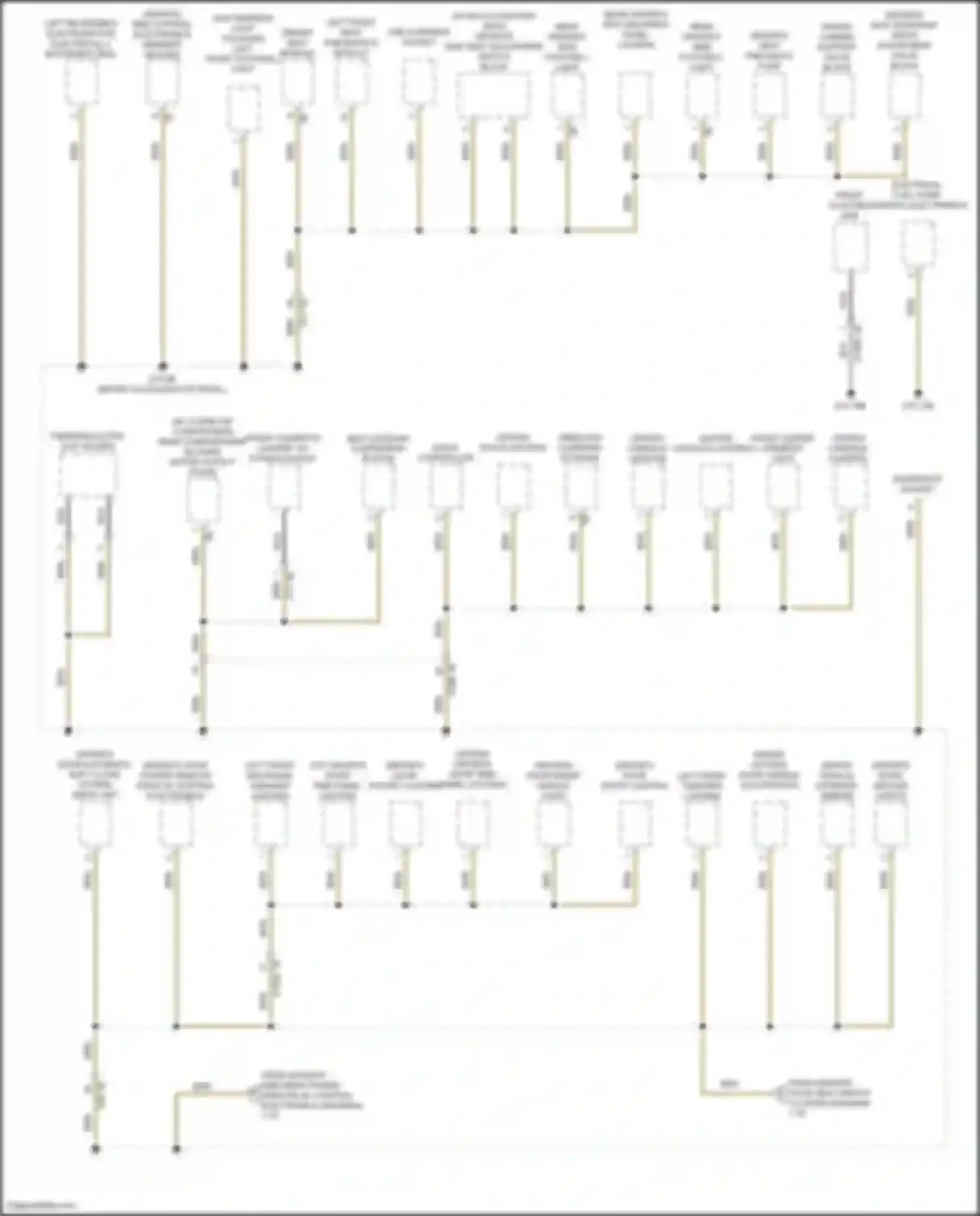 X7 BMW G07 facelift (2022-2024): Ground distribution circuit (6 of 8)