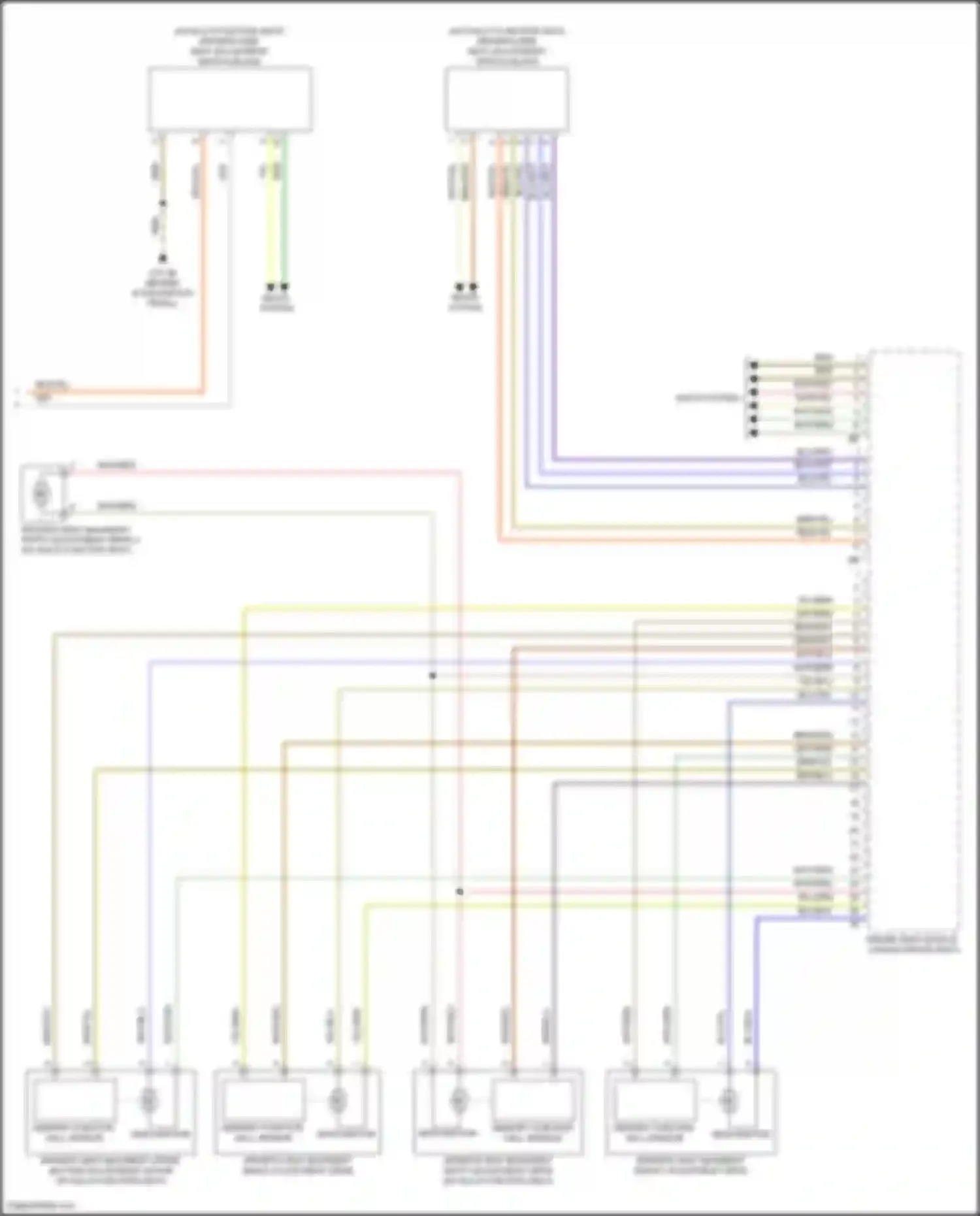 X7 BMW G07 facelift (2022-2024): Driver"s memory seat circuit (2 of 2)