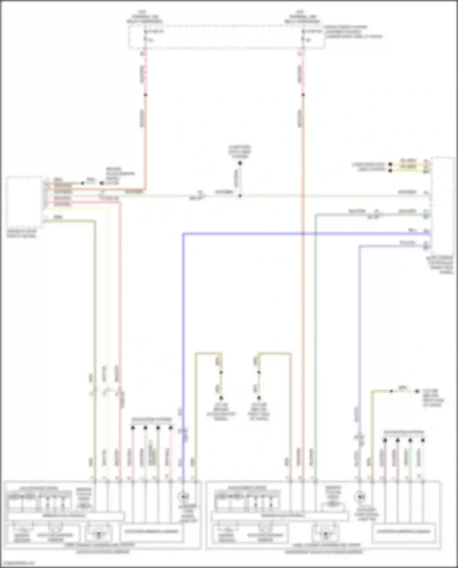 X7 BMW G07 facelift (2022-2024): Memory mirrors circuit