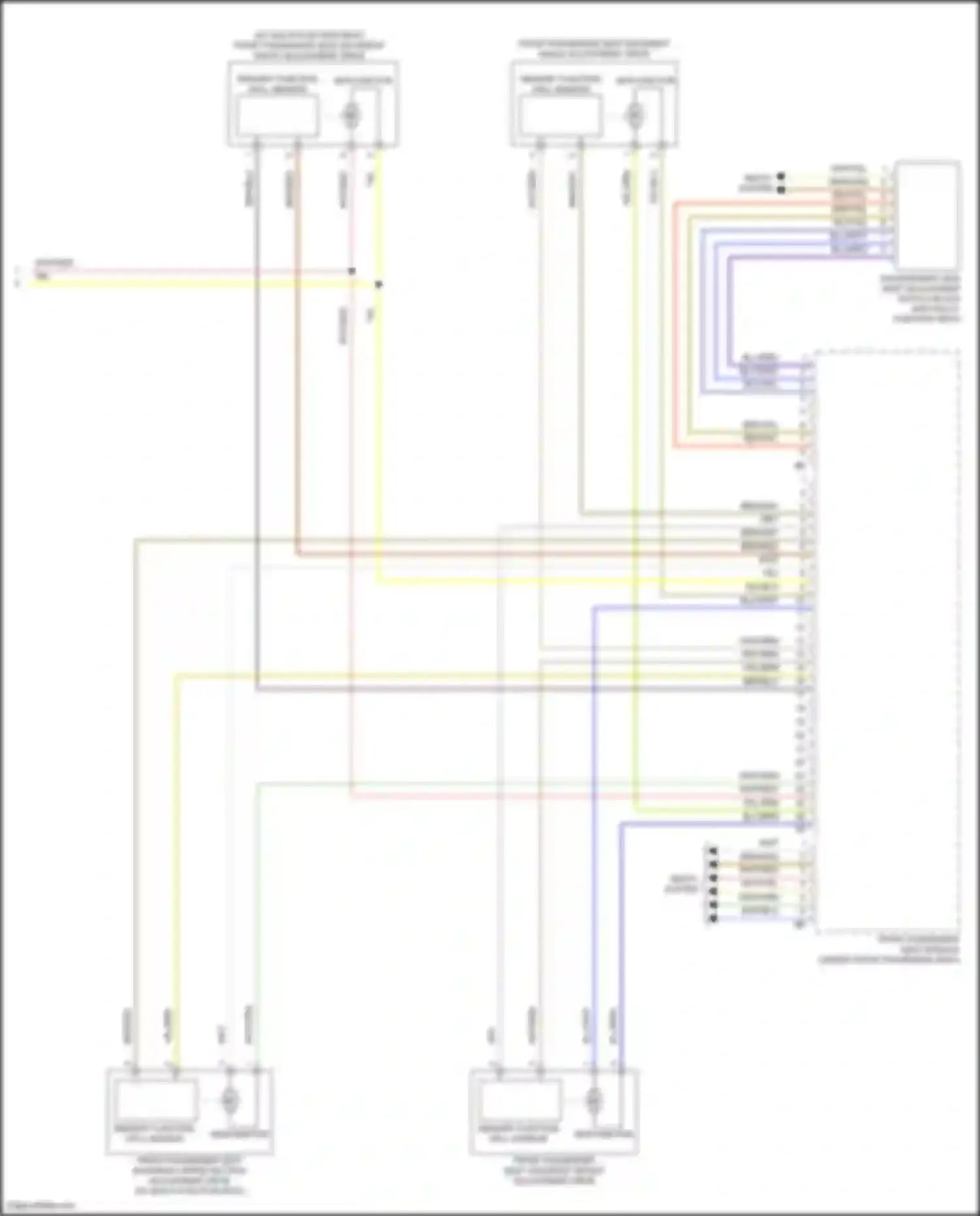 X7 BMW G07 facelift (2022-2024): Passenger"s memory seat circuit (2 of 2)