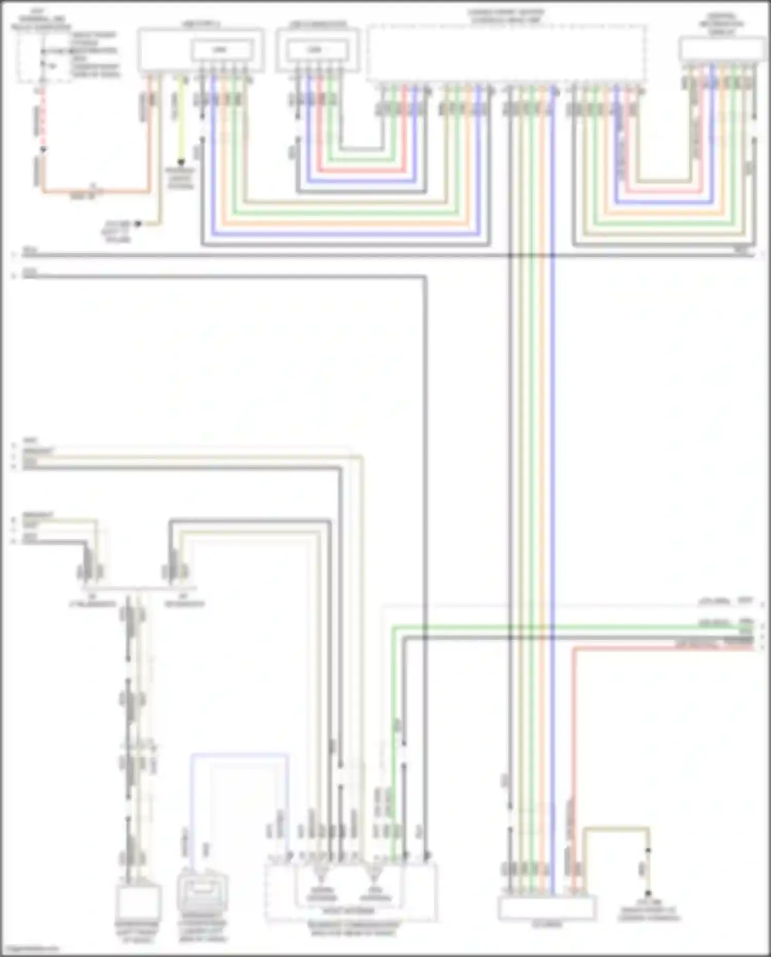 X7 BMW G07 facelift (2022-2024): Navigation circuit, base (3 of 6)