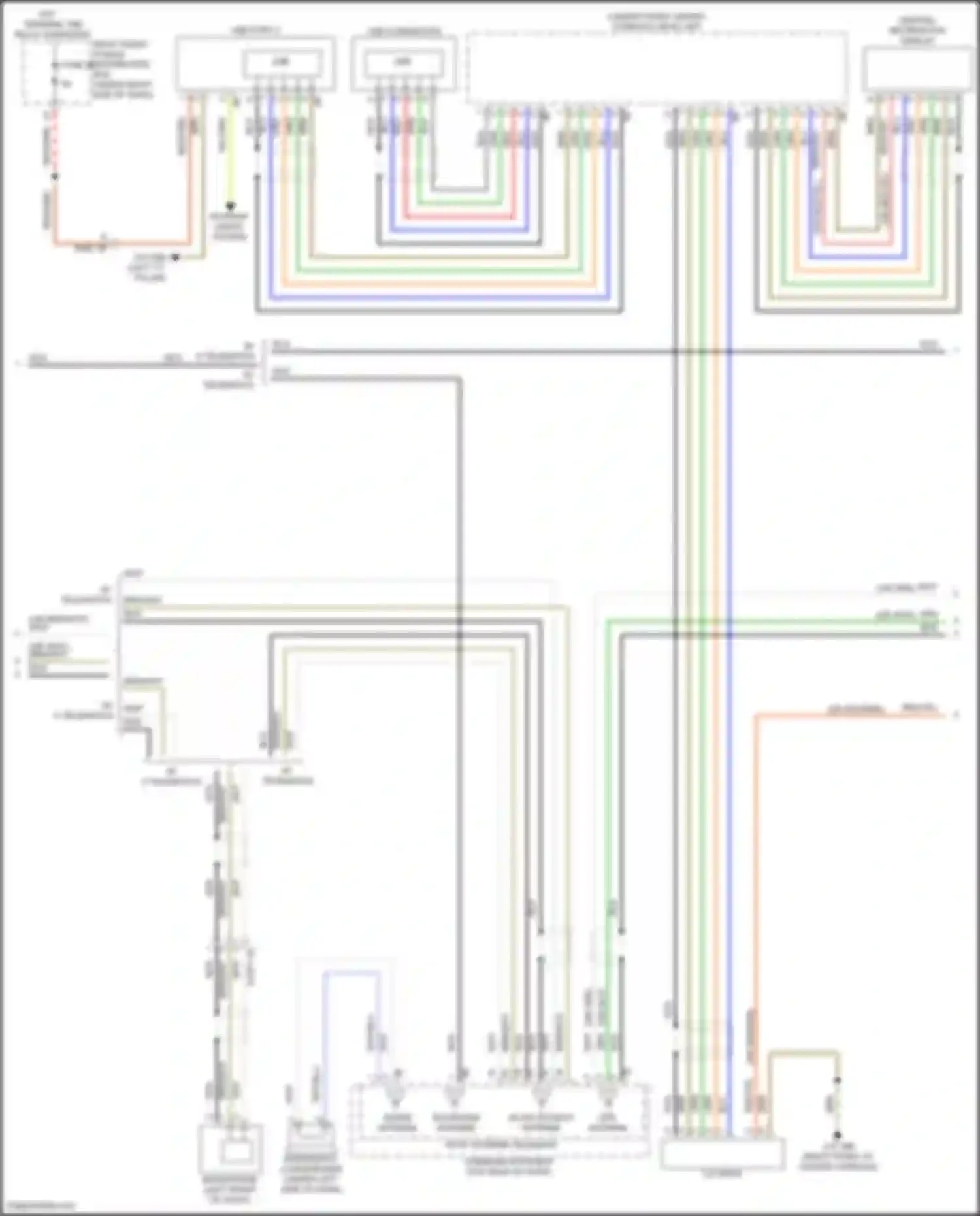 X7 BMW G07 facelift (2022-2024): Navigation circuit, mid level (3 of 6)