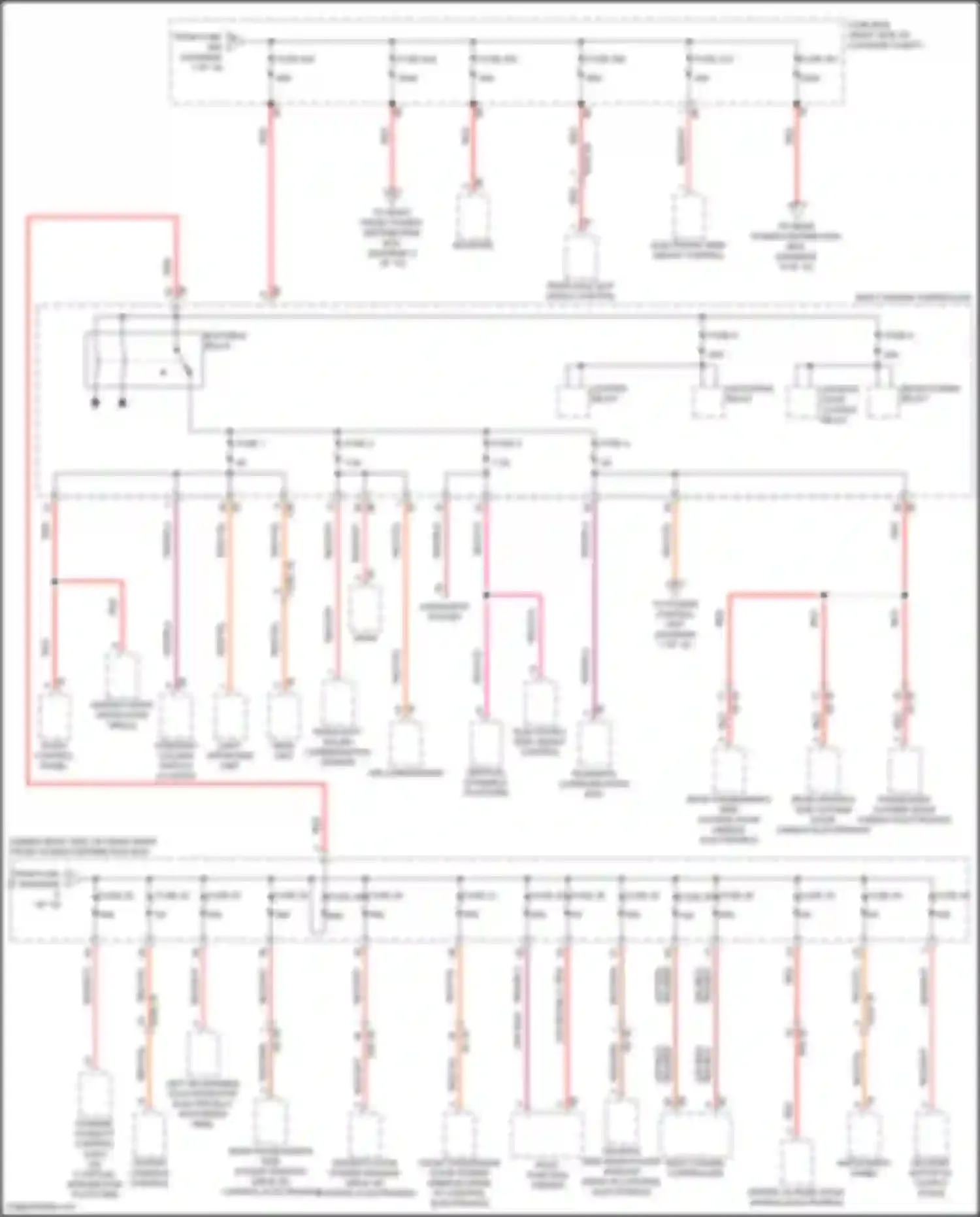 X7 BMW G07 facelift (2022-2024): Power distribution circuit (2 of 10)