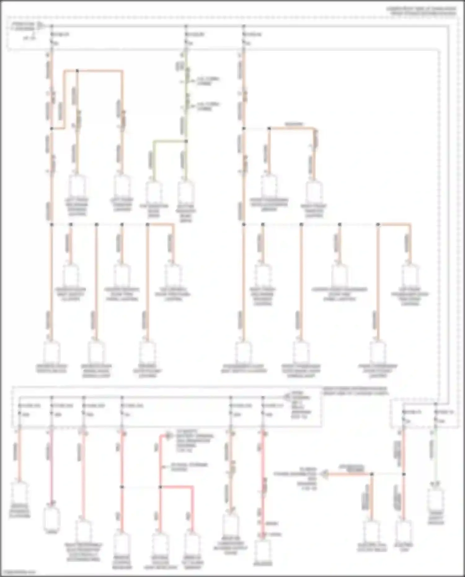 X7 BMW G07 facelift (2022-2024): Power distribution circuit (5 of 10)