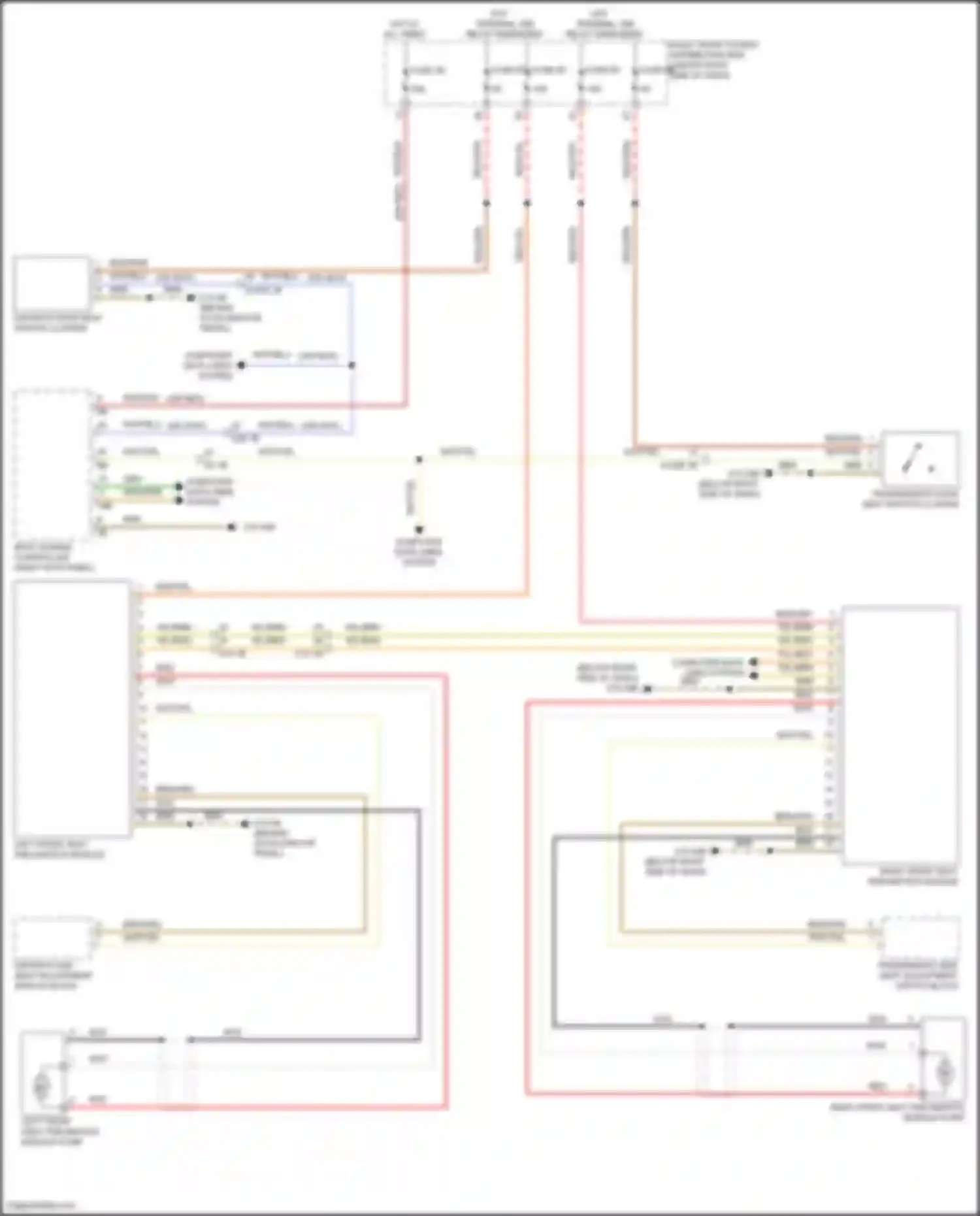 X7 BMW G07 facelift (2022-2024): Pneumatics seat circuit