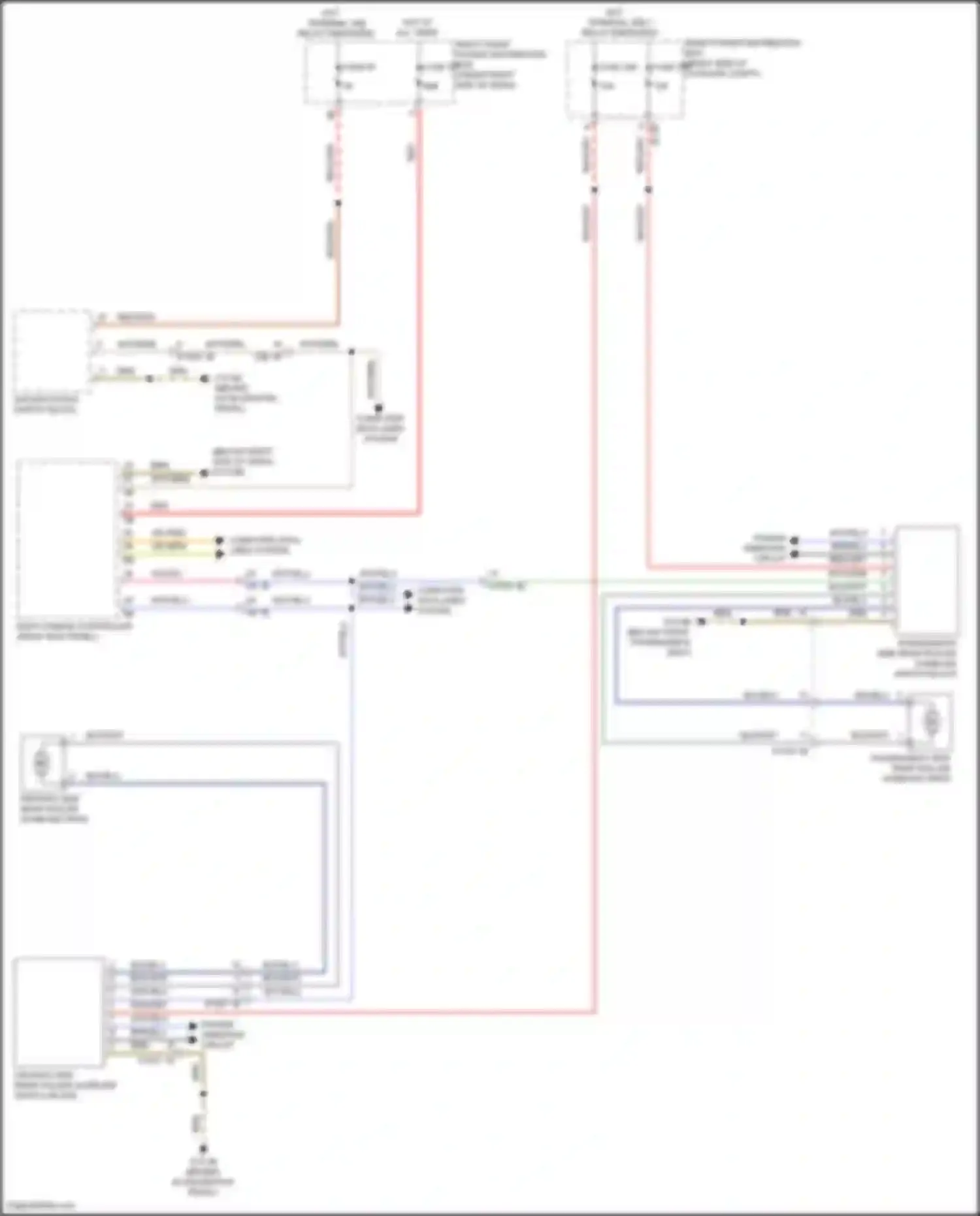 X7 BMW G07 facelift (2022-2024): Roller sun blind circuit